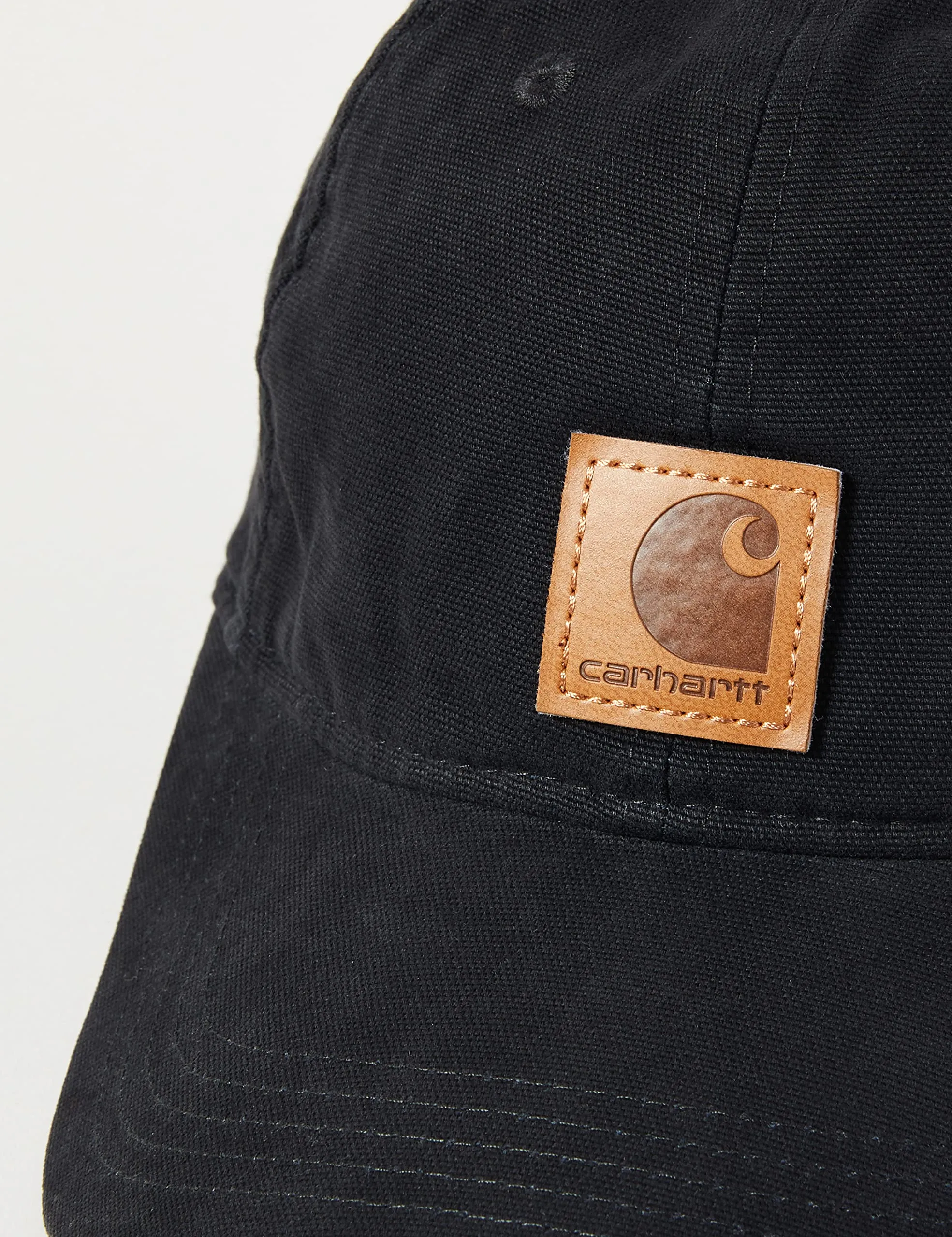 Carhartt Herren Canvas Cap Baseballkappe, Schwarz, Einheitsgröße - immagine 2