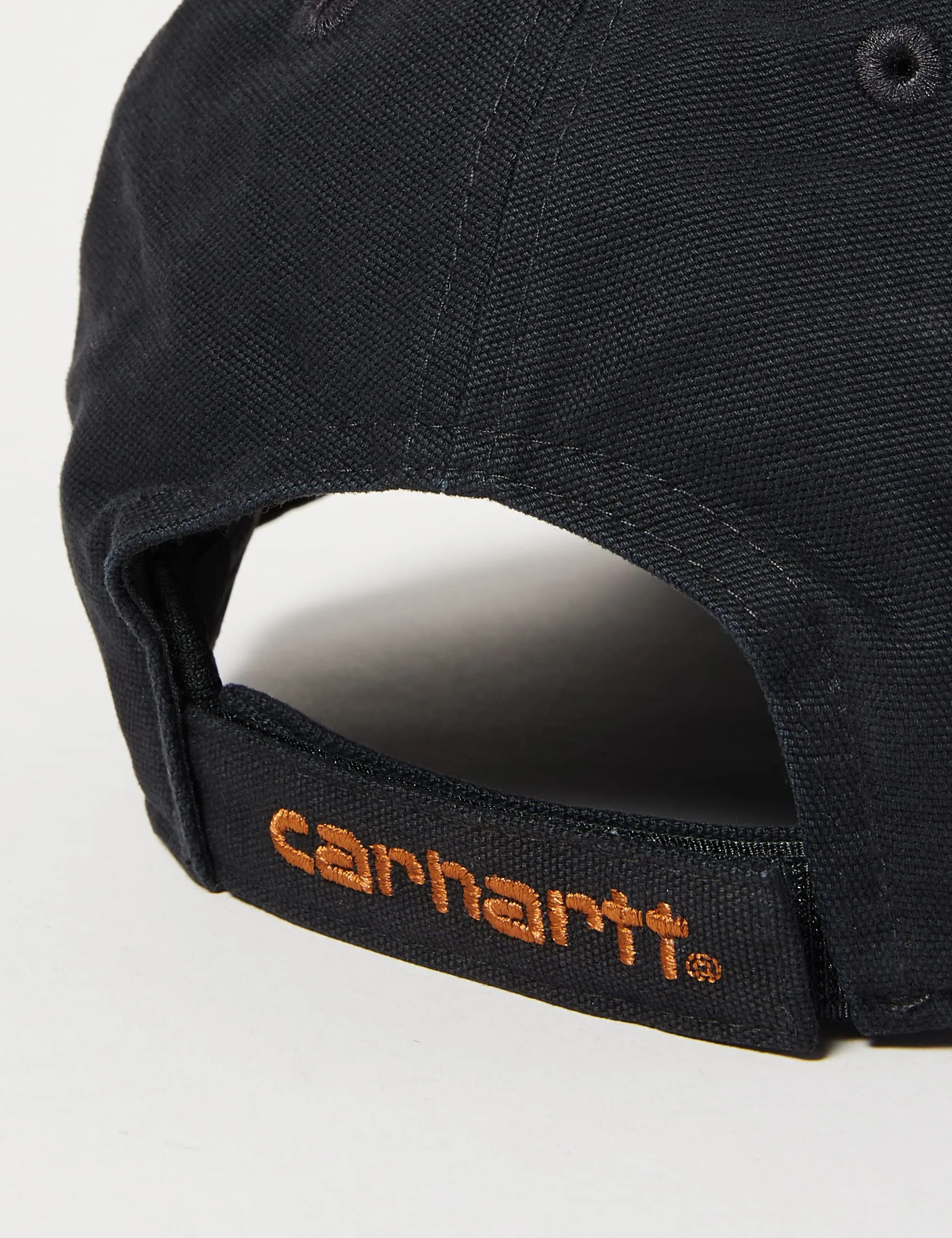 Carhartt Herren Canvas Cap Baseballkappe, Schwarz, Einheitsgröße - immagine 4