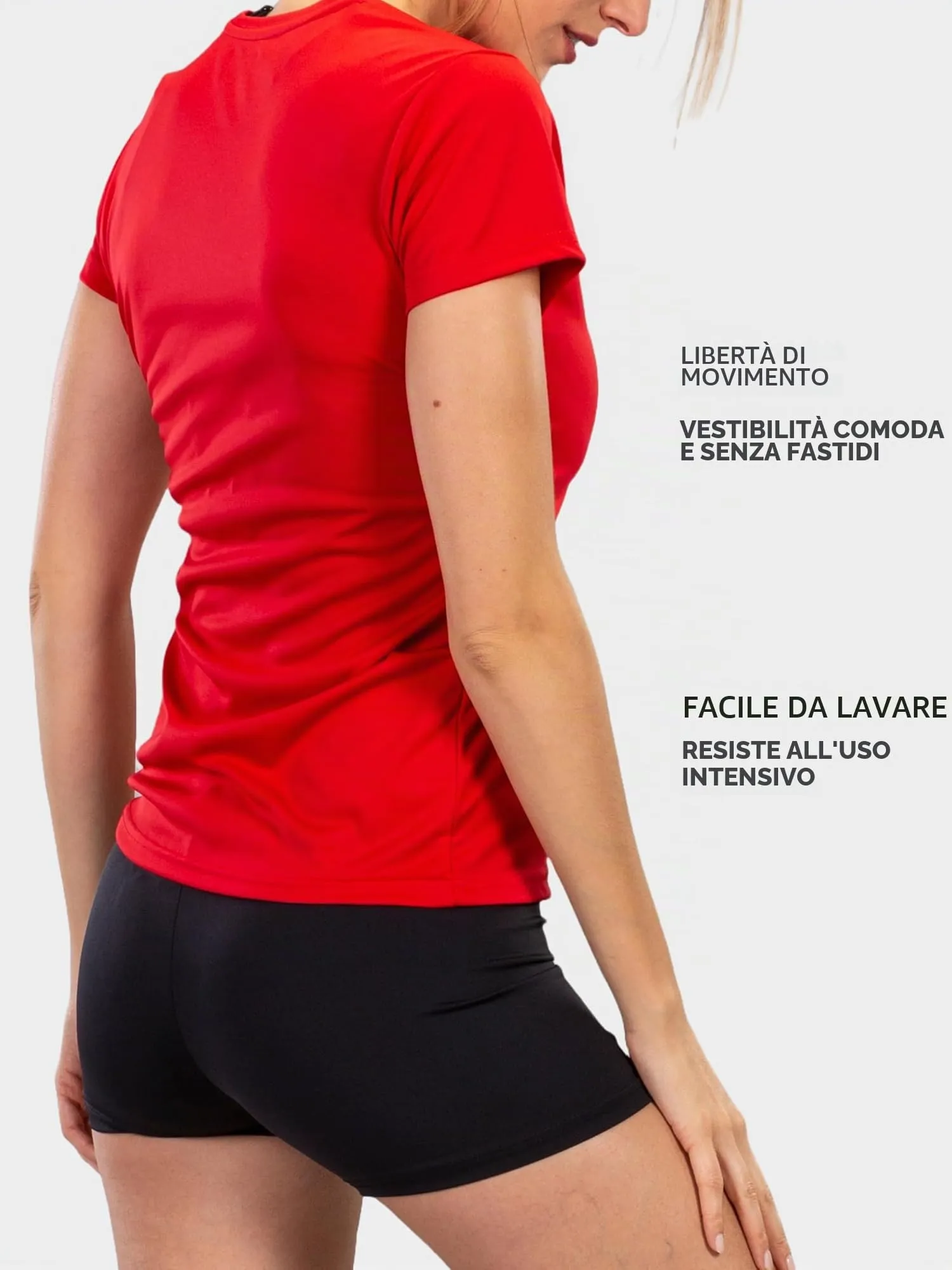 Joma Maglietta Sportiva Donna Combi - Rojo - immagine 2