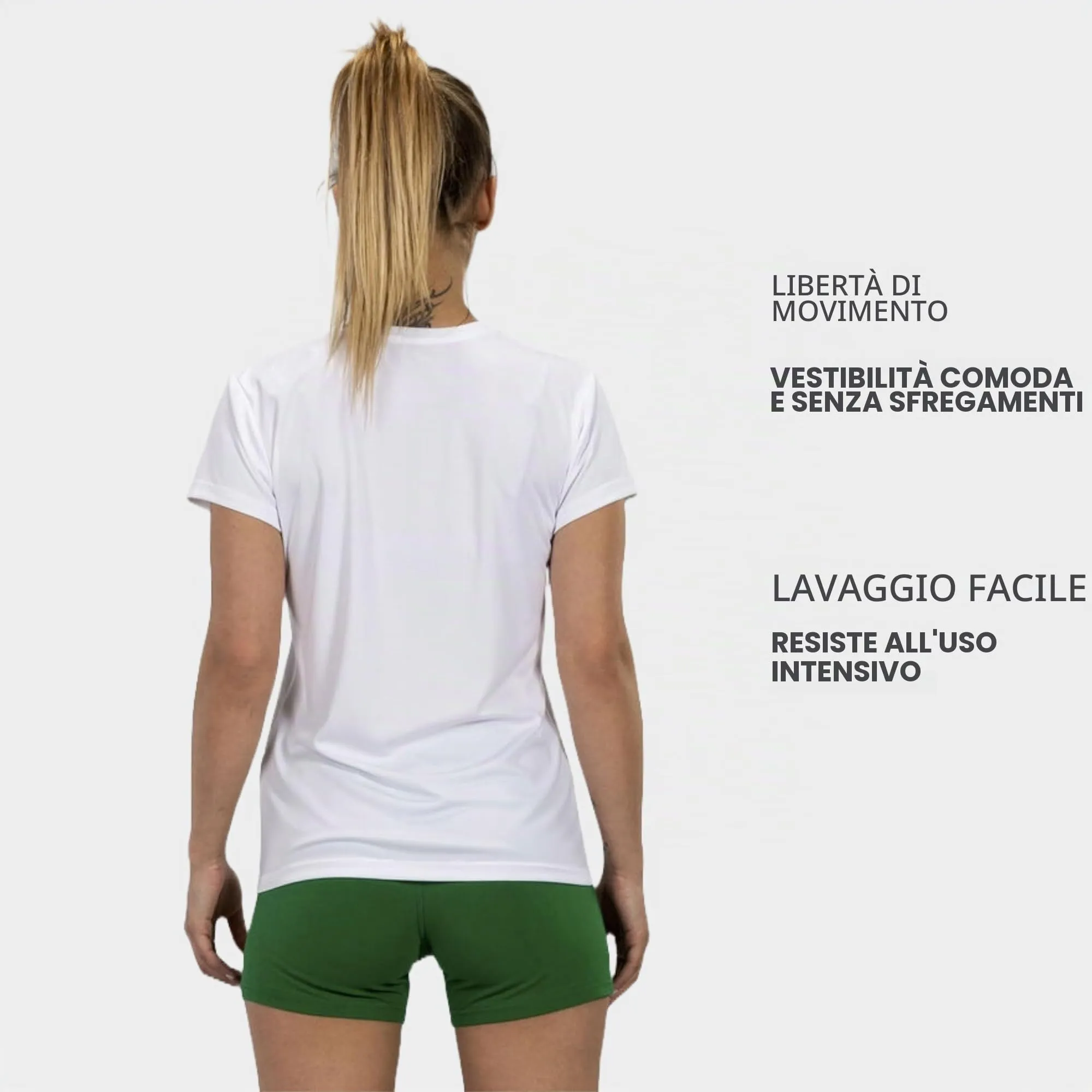 Joma Maglietta Sportiva Donna Combi - Bianco - XL - immagine 3