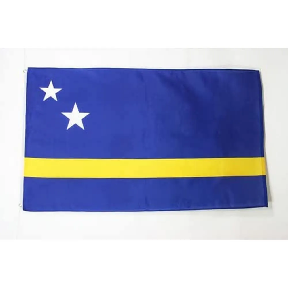 AZ FLAG Bandiera Curaçao 150x90 cm Poliestere 100D con Occhielli - immagine 4