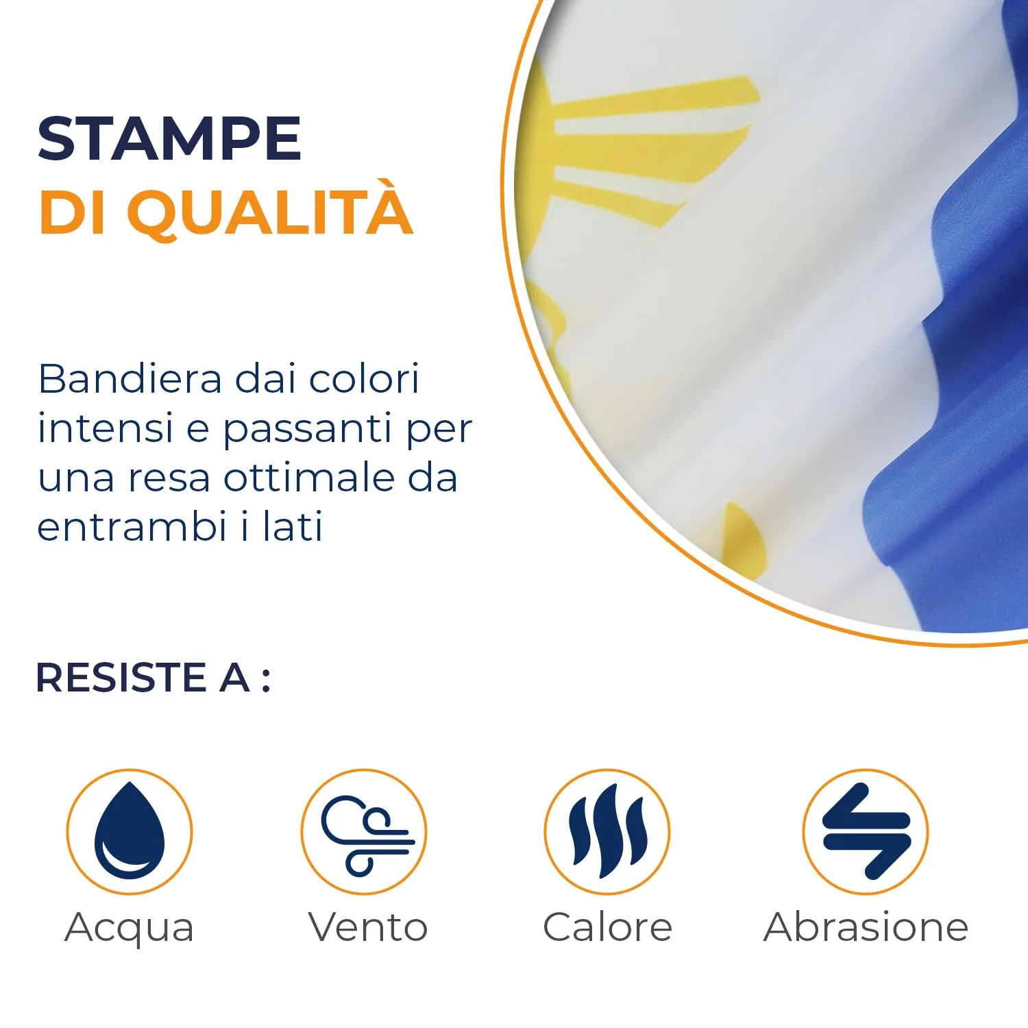 AZ FLAG Bandiera Filippine 150x90 cm Poliestere 100D con 2 Occhielli - immagine 3