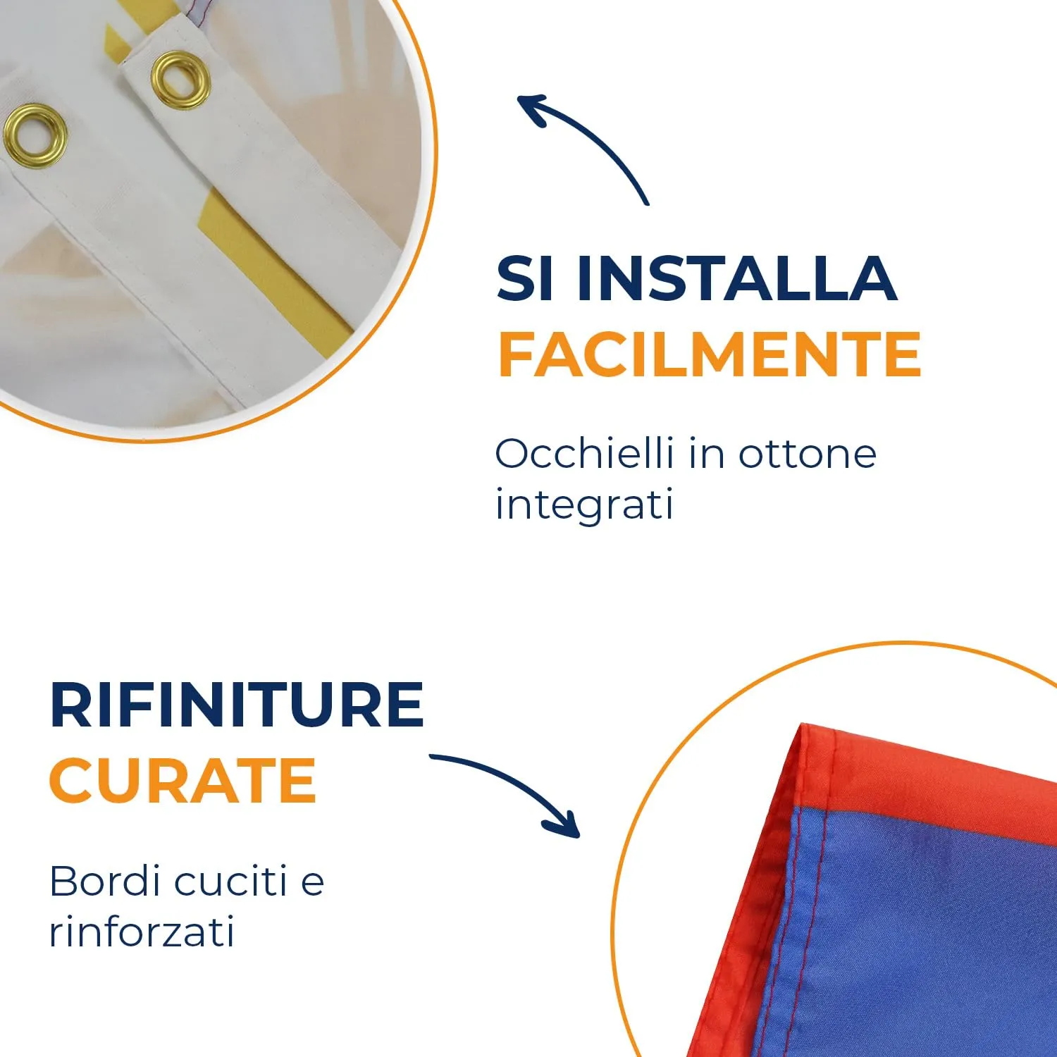 AZ FLAG Bandiera Filippine 150x90 cm Poliestere 100D con 2 Occhielli - immagine 4