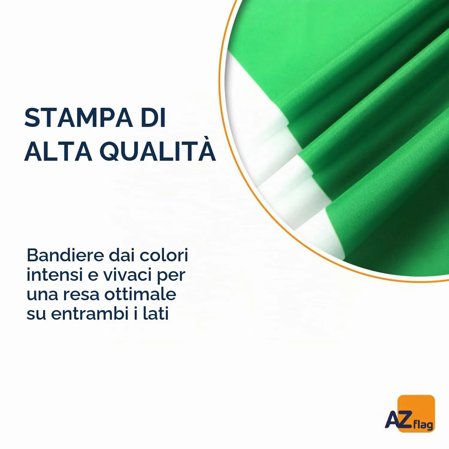 AZ FLAG Bandiera Nigeria 150x90 cm Poliestere Leggero con Occhielli - immagine 3