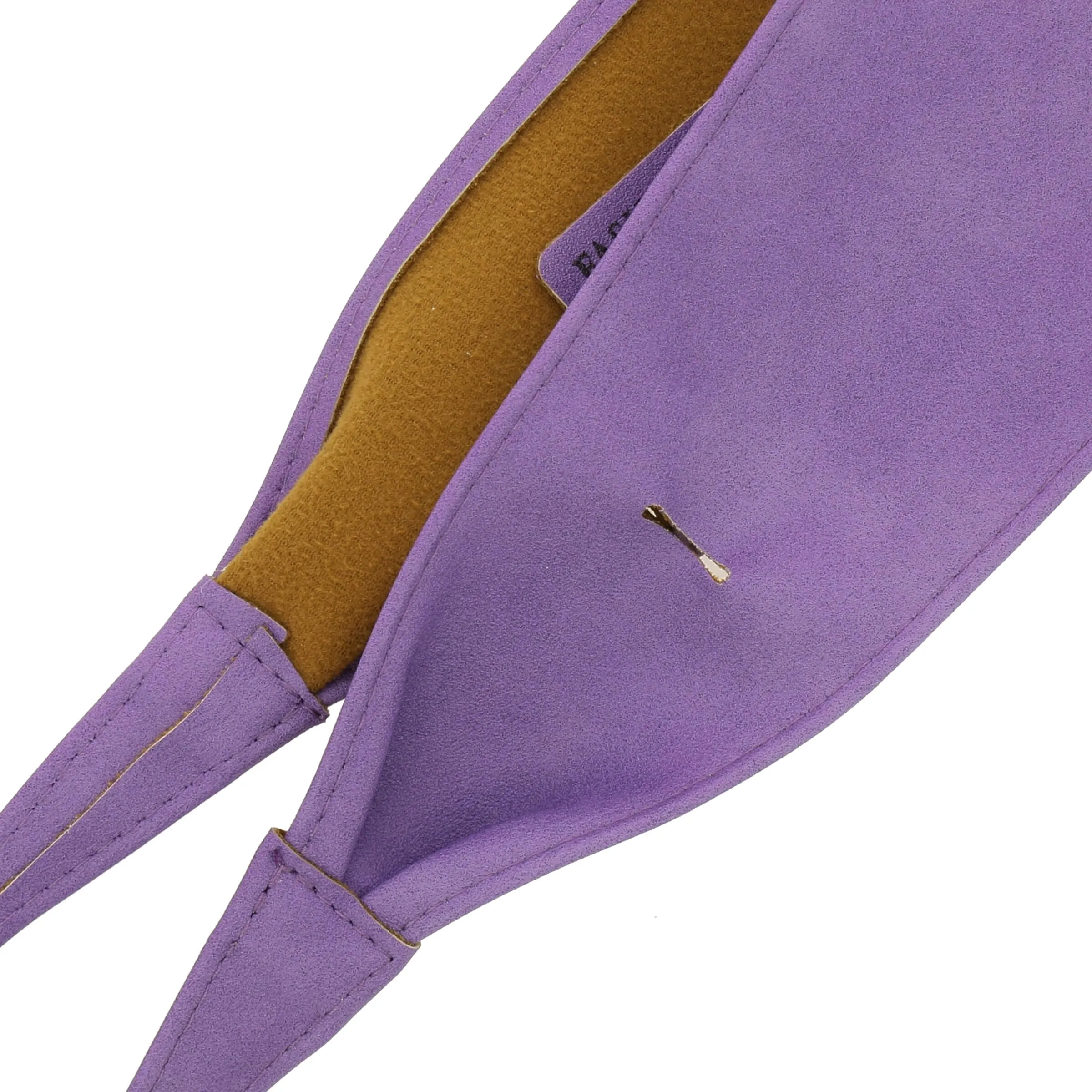 FASHIONGEN Cintura Obi da donna in similpelle, Viola, L-XL - immagine 6