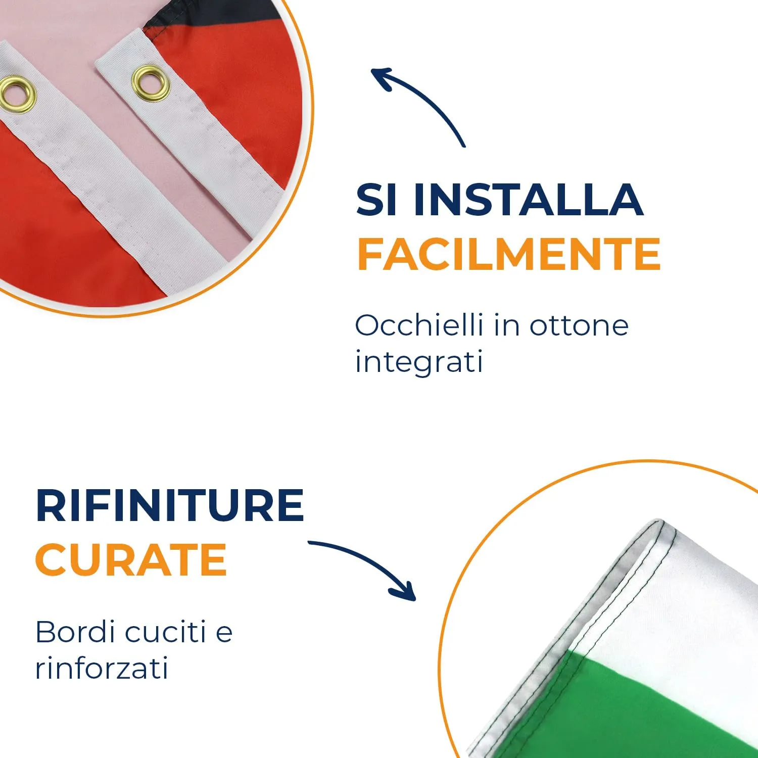 AZ FLAG Bandiera Palestina 150x90 cm Poliestere Leggero con Occhielli - immagine 5