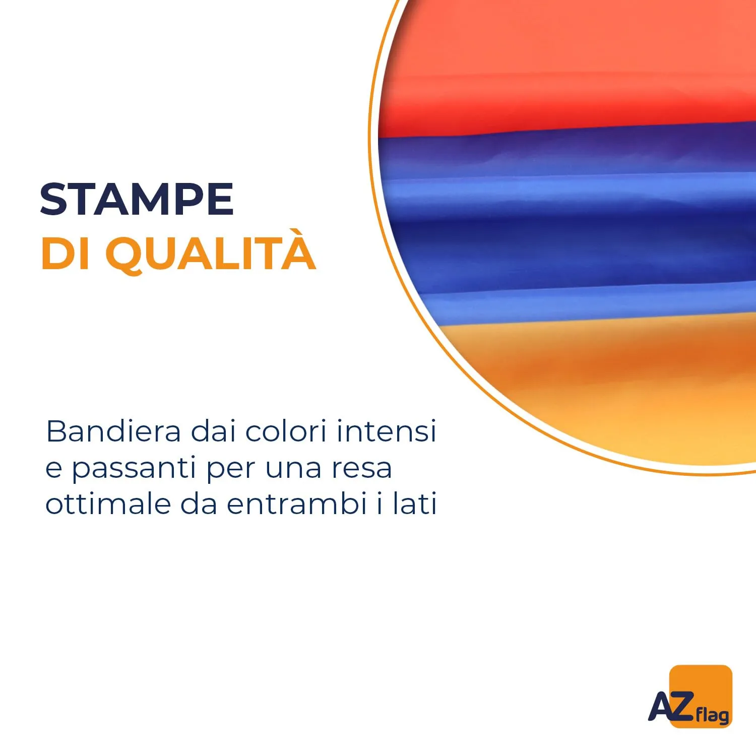 AZ FLAG Bandiera Armenia 150x90 cm in Poliestere Leggero con 2 Occhielli - immagine 3