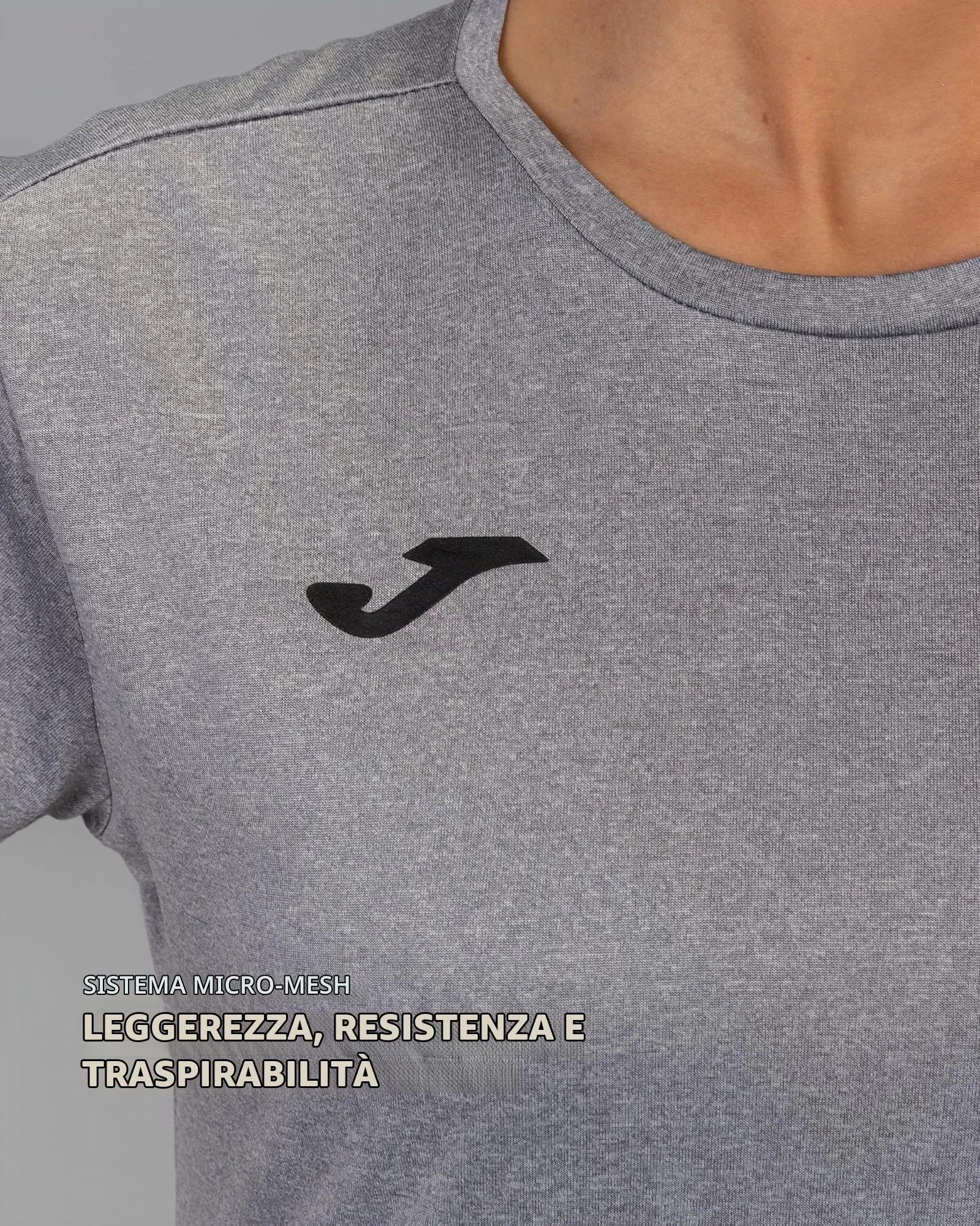 Joma Maglietta Sportiva Donna Combi - Grigio - L - immagine 4