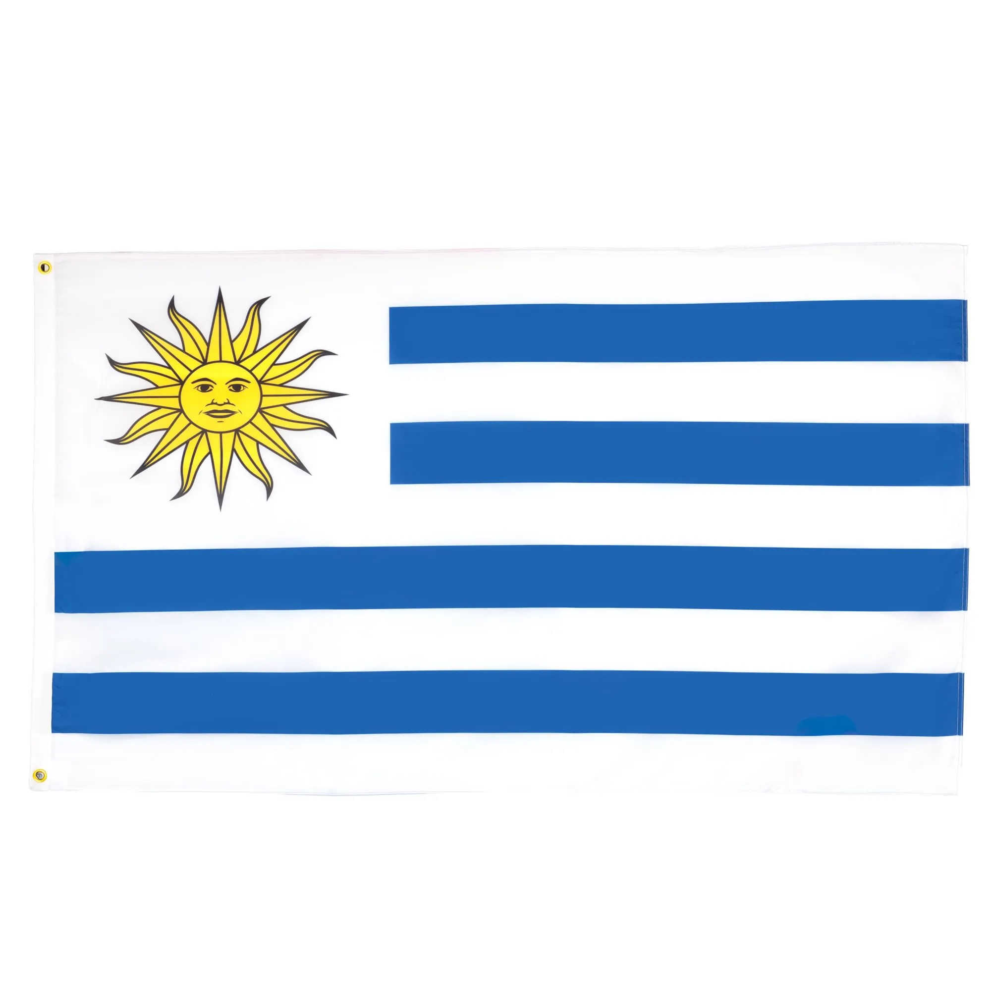 AZ FLAG Bandiera Uruguay 90x60 cm Poliestere con 2 Occhielli - immagine 1