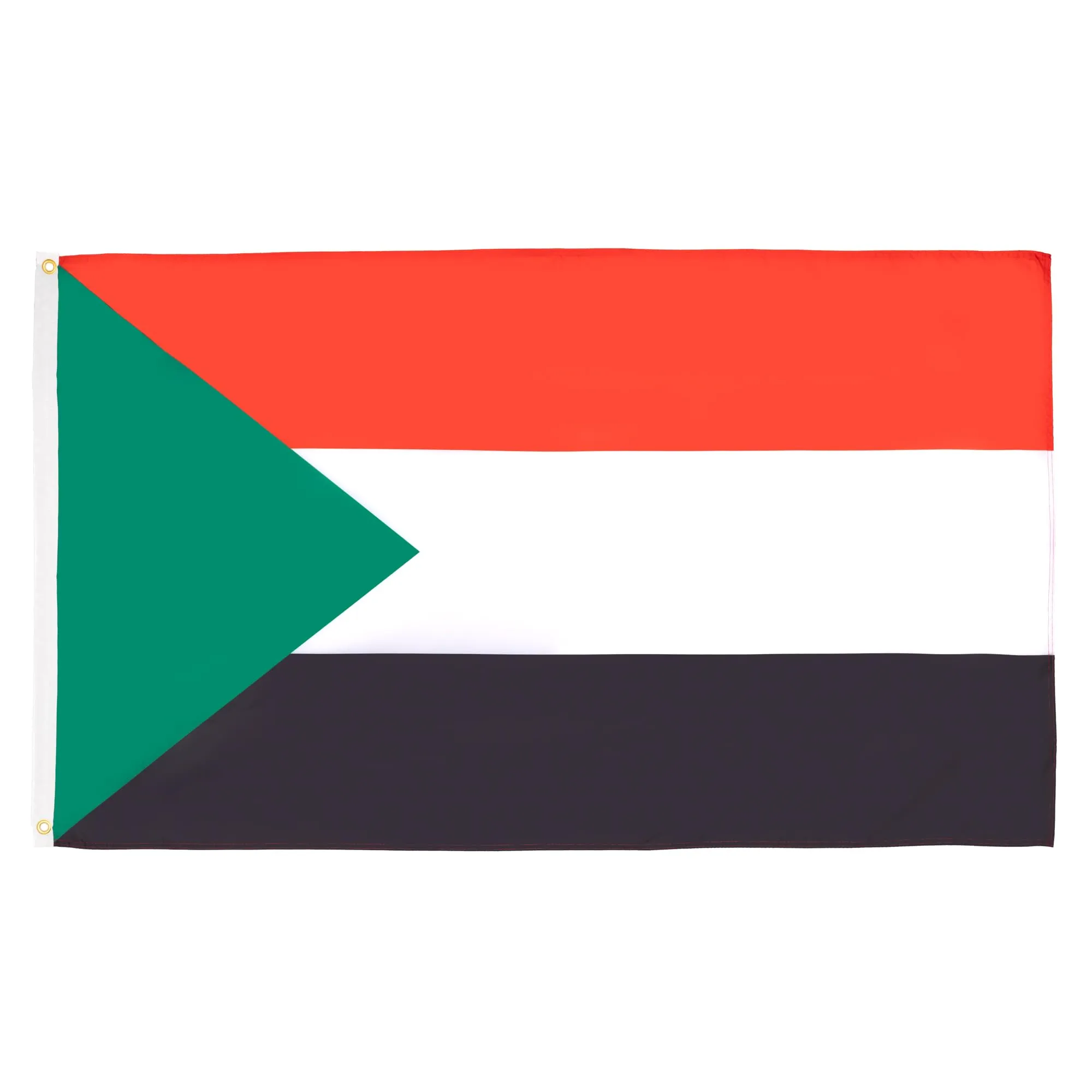 AZ FLAG Bandiera Sudan 150x90 cm Poliestere Leggero con 2 Occhielli - immagine 1
