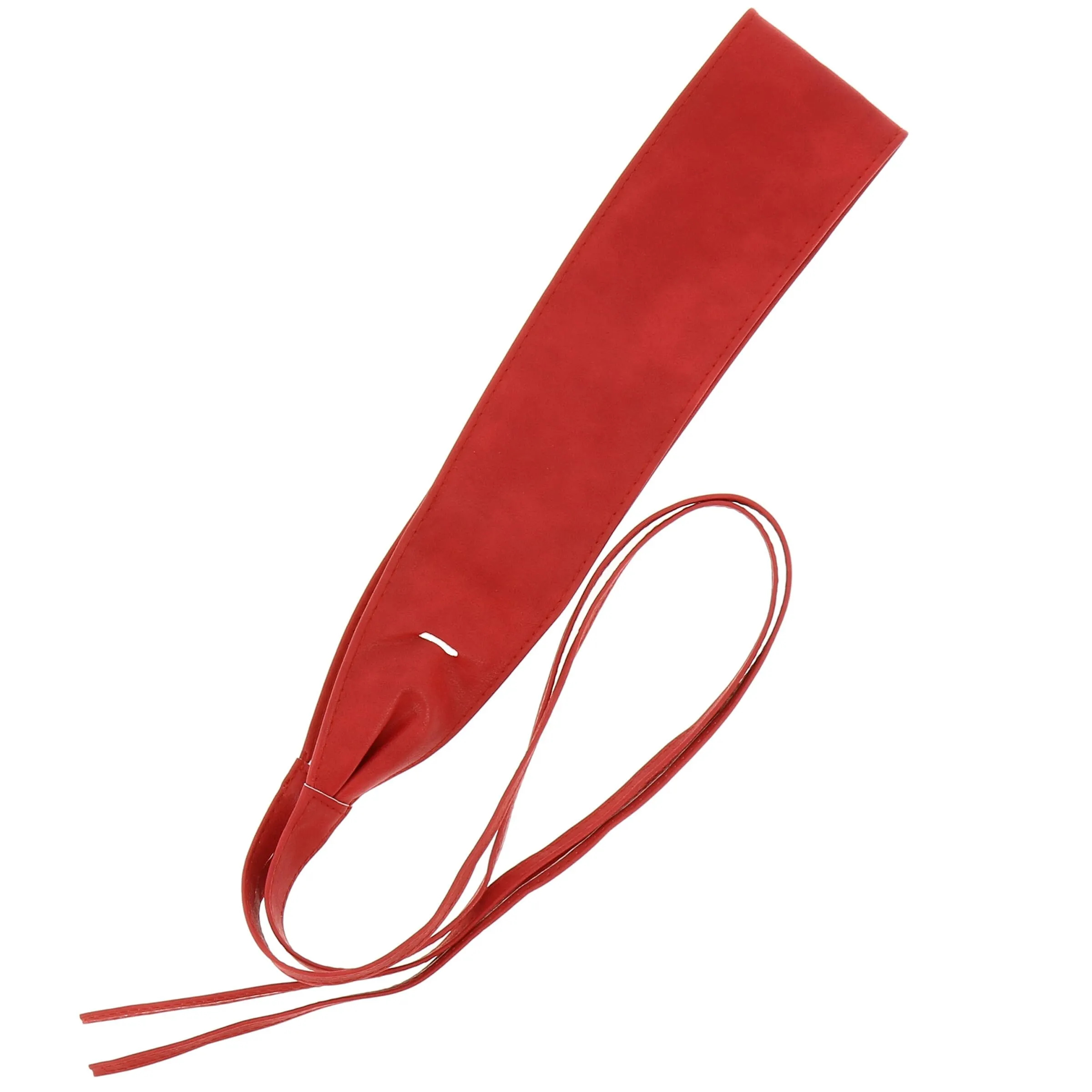 FASHIONGEN Cintura Obi da donna in similpelle, Rosso, L-XL - immagine 6