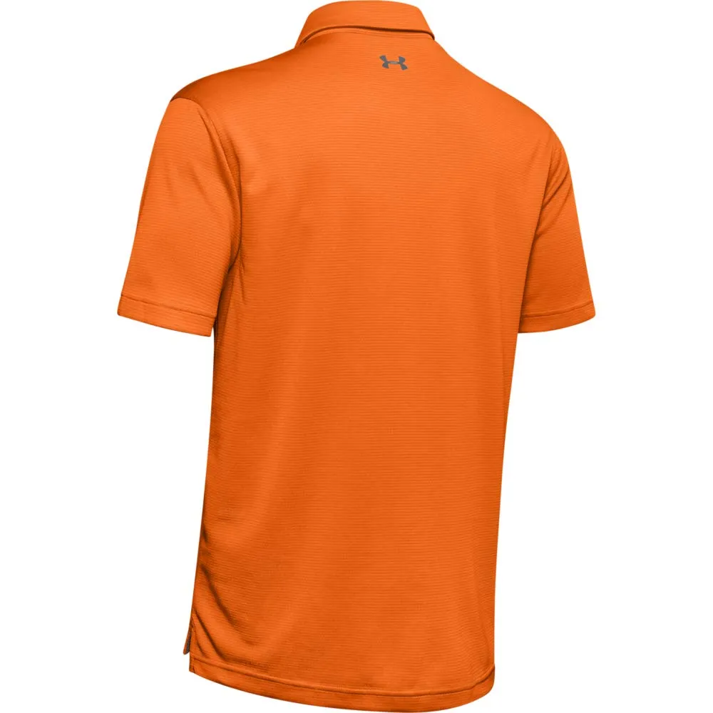 Under Armour Tech Polo Uomo, Team Orange/Graphite 800, S - immagine 5
