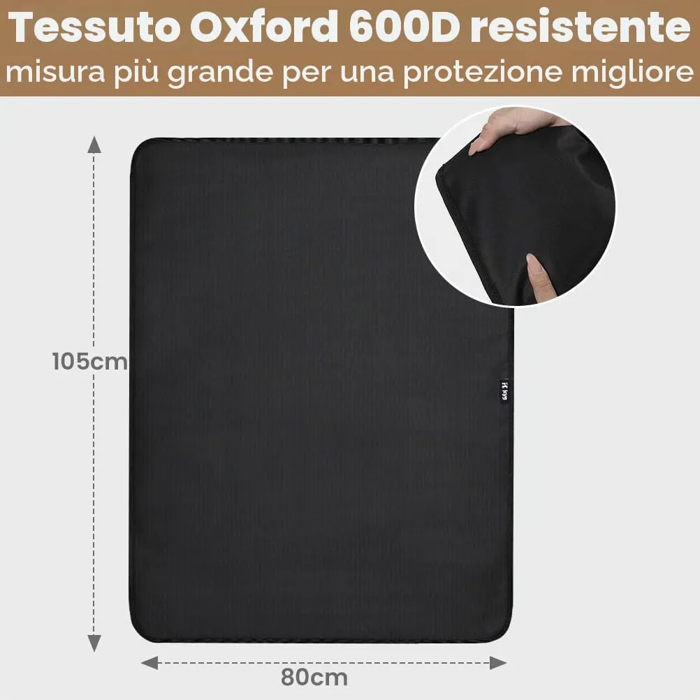 KYG Telo Bagagliaio Auto per Cani Impermeabile, Taglia Universale 105x80cm - immagine 2