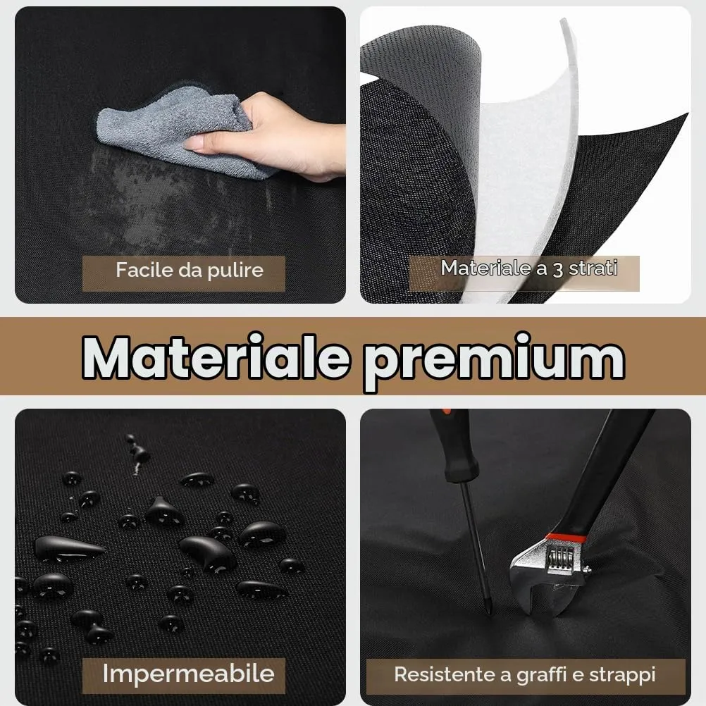 KYG Telo Bagagliaio Auto per Cani Impermeabile, Taglia Universale 105x80cm - immagine 5
