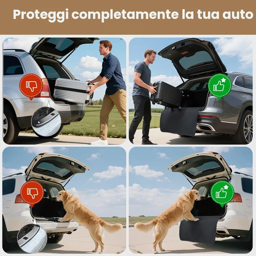 KYG Telo Bagagliaio Auto per Cani Impermeabile, Taglia Universale 105x80cm - immagine 6
