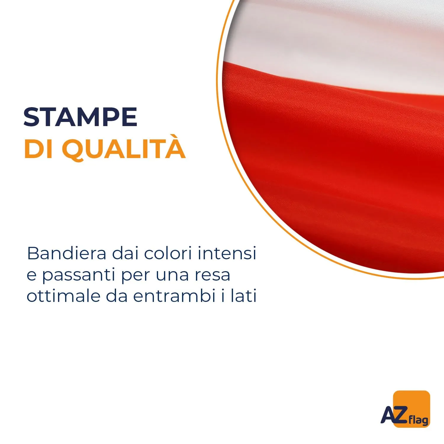 AZ FLAG Bandiera Italia 90x60 cm in Poliestere con 2 Occhielli - immagine 3