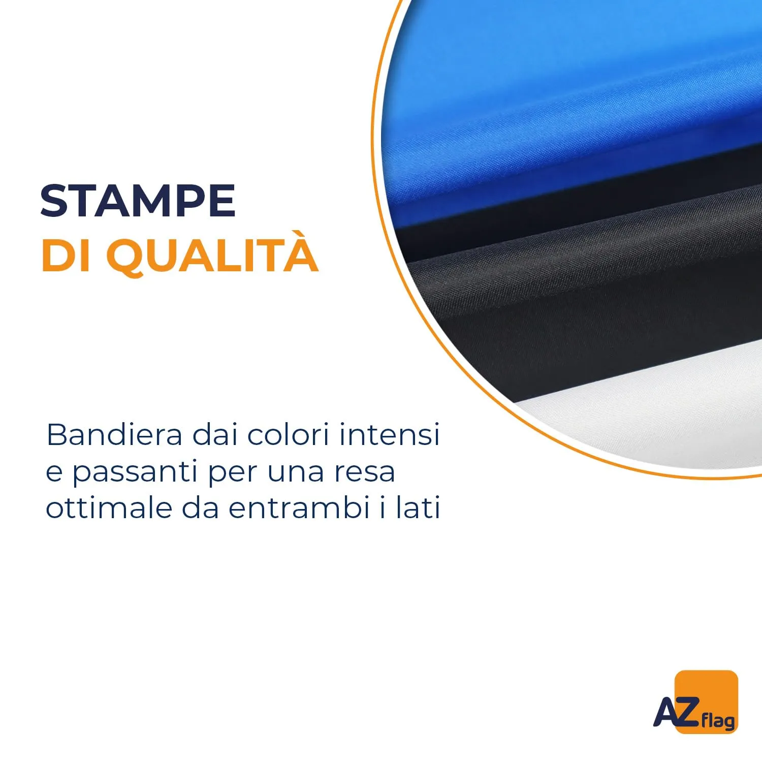 AZ FLAG Bandiera Estonia 90x60 cm Poliestere con Occhielli - immagine 3