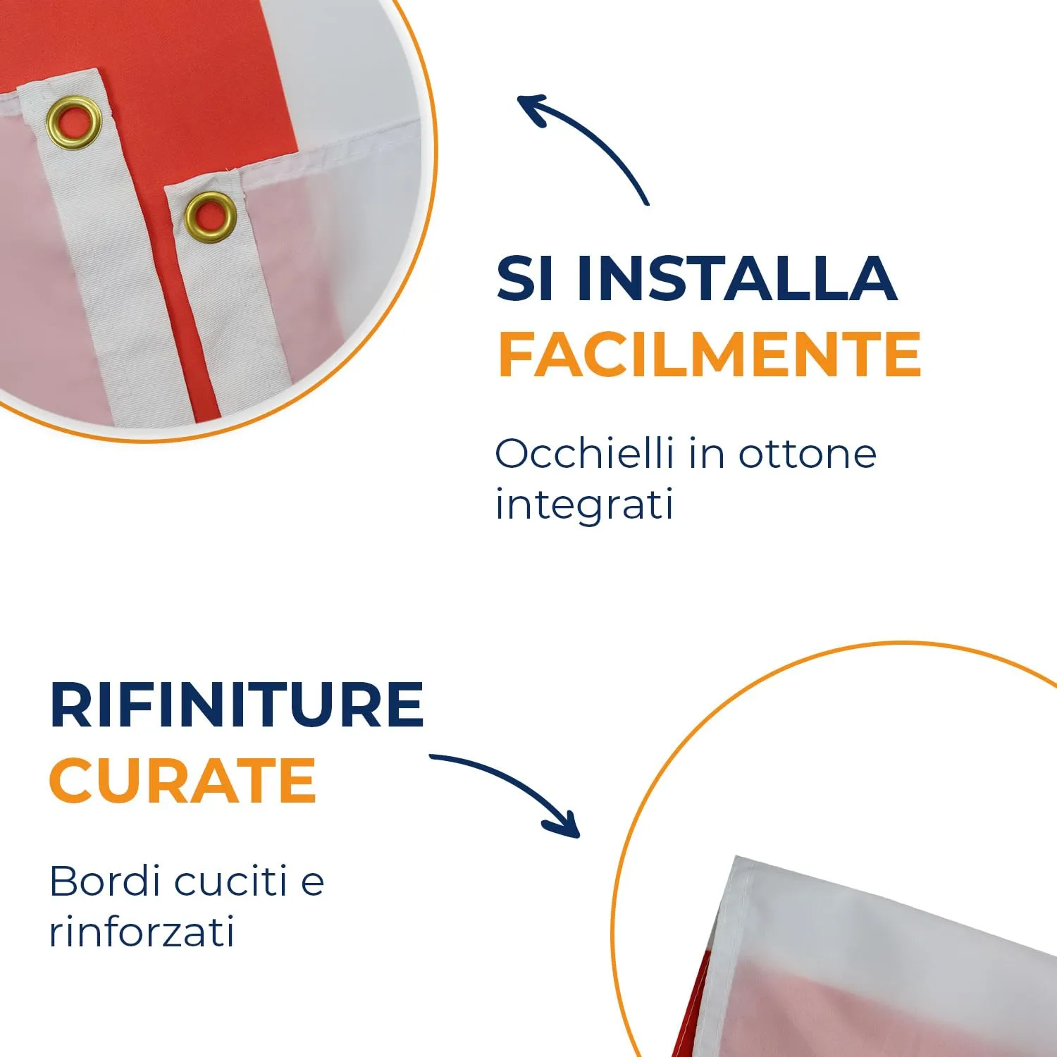 AZ FLAG Bandiera Inghilterra 90x60 cm Poliestere con 2 Occhielli - immagine 4