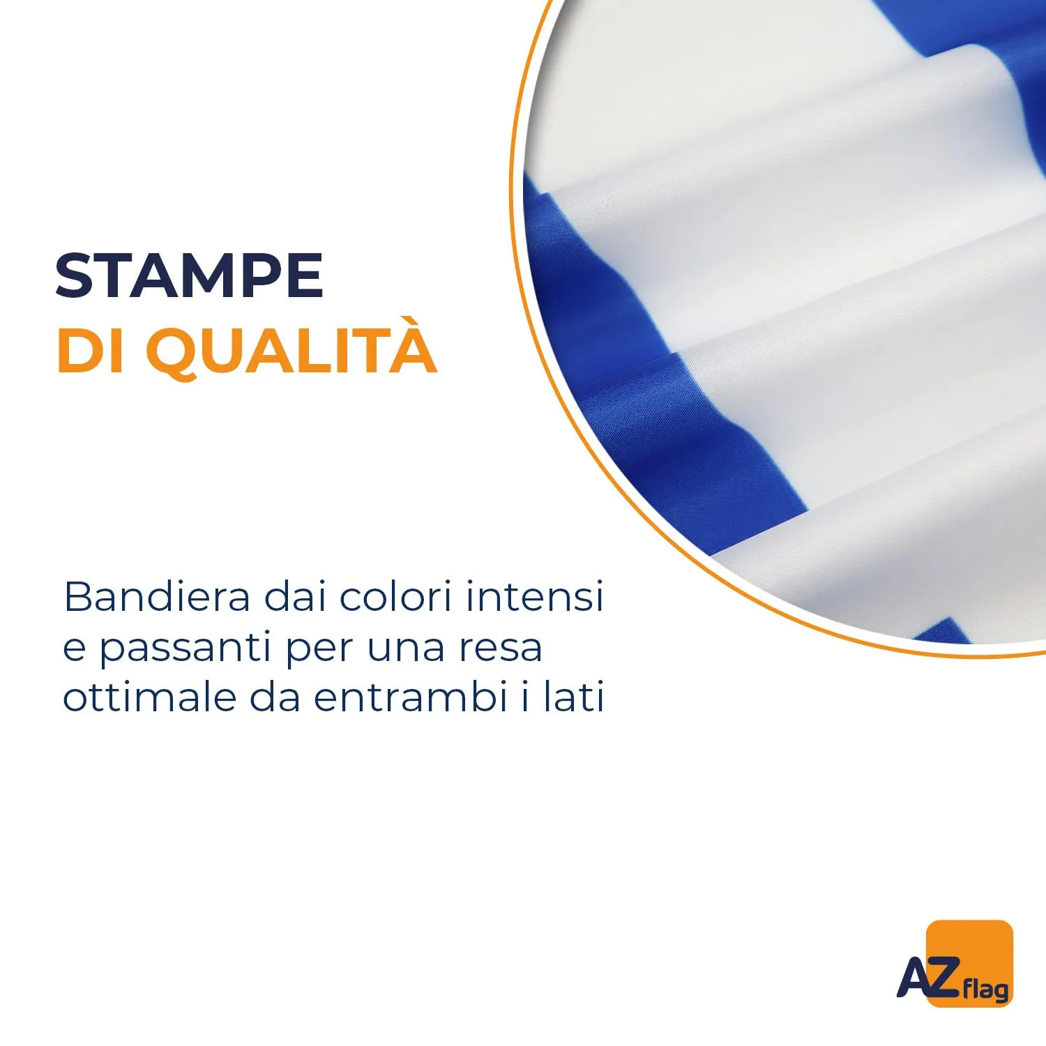 AZ FLAG Bandiera Grecia 90x60 cm in Poliestere con Occhielli - immagine 3