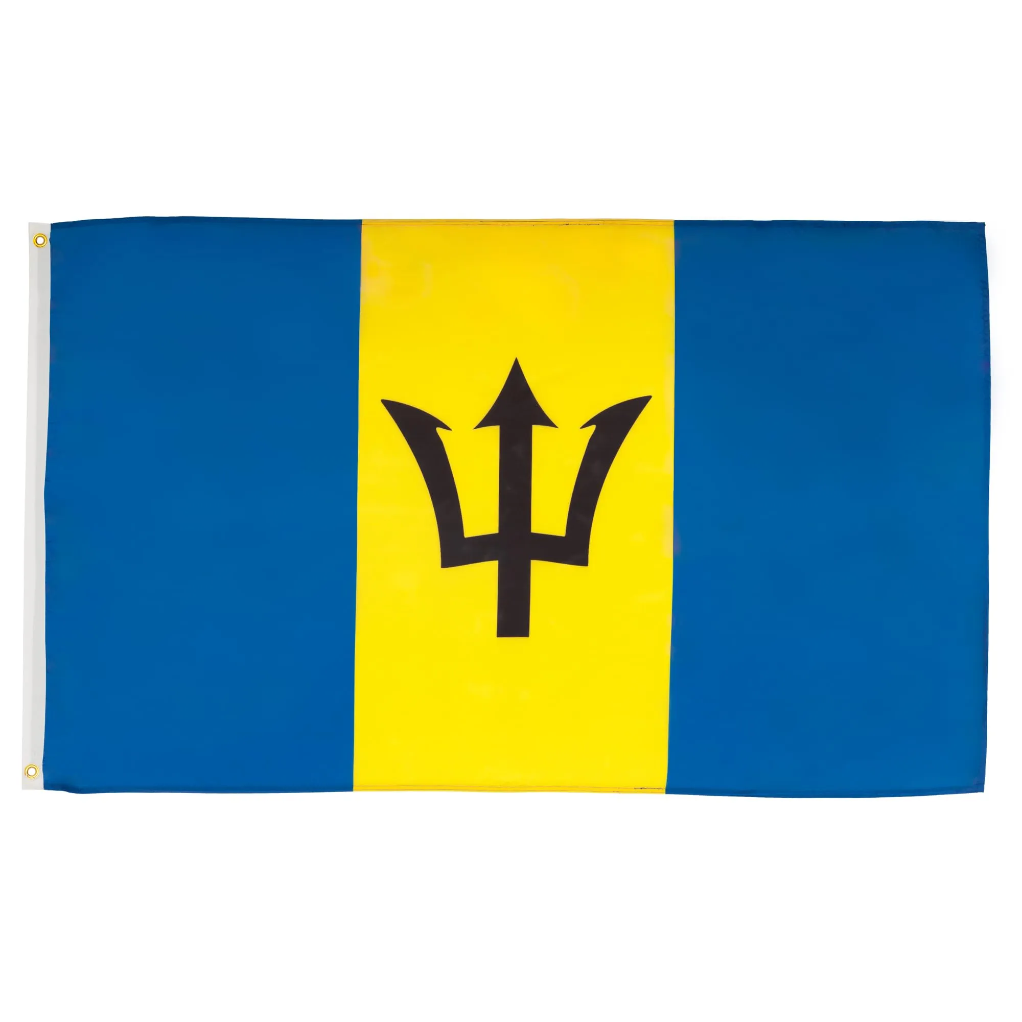 AZ FLAG Bandiera Barbados 150x90 cm Poliestere Leggero con 2 Occhielli - immagine 1