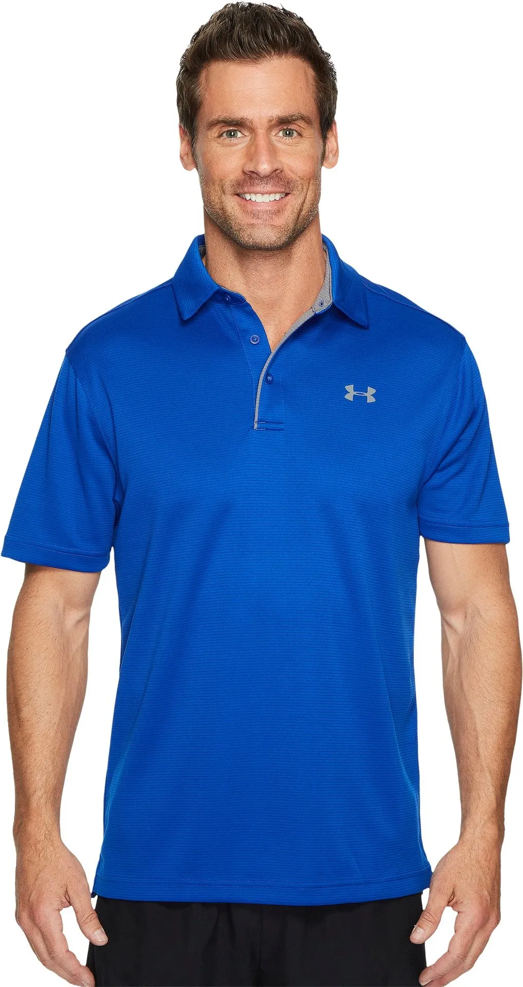 Under Armour Tech Polo Uomo, Blu (Royal/Graphite 400), XS - immagine 2