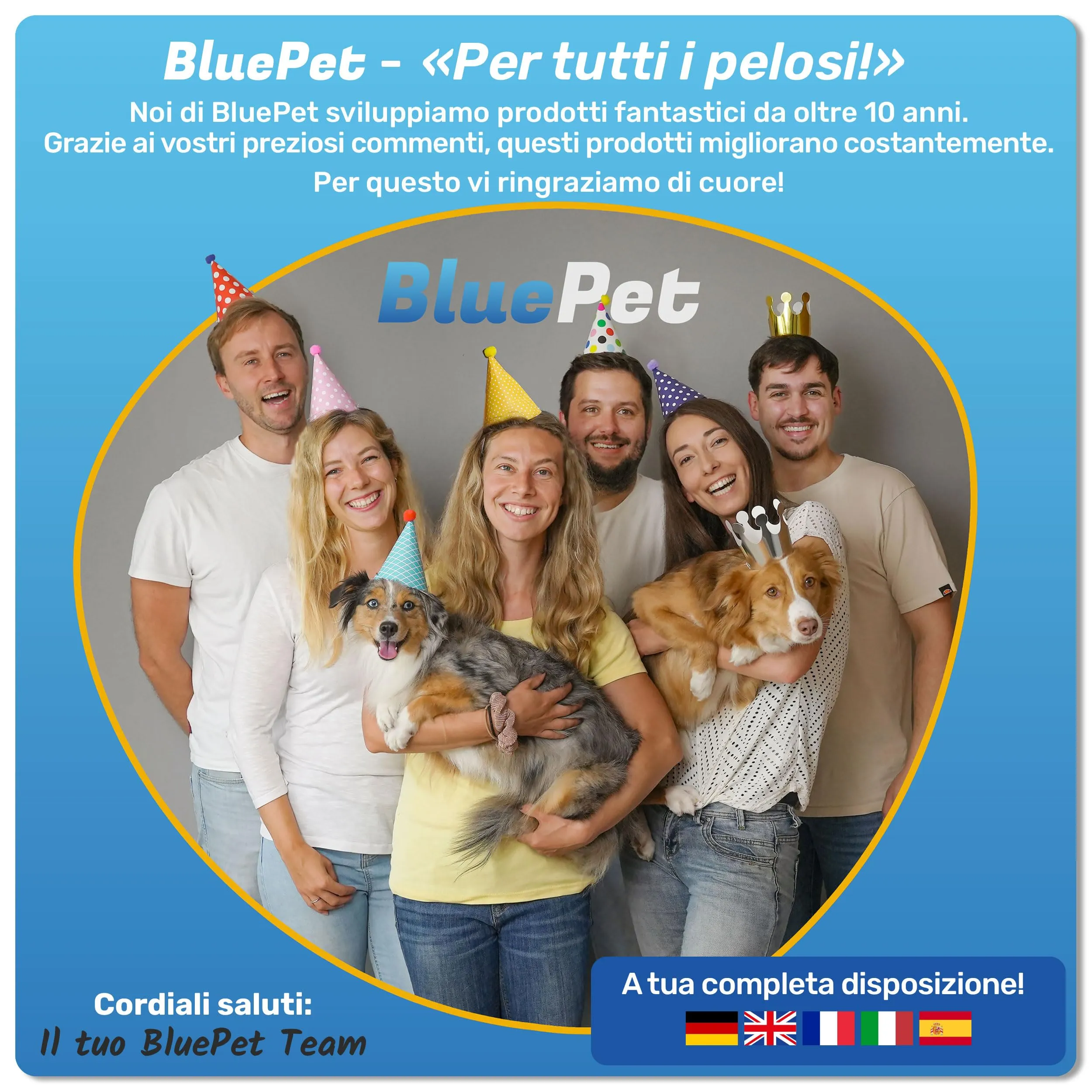 BluePet Spazzola per Cani e Gatti Pelo Lungo, Cardatore Sottopelo, M-L 2.0 Rosa - immagine 8