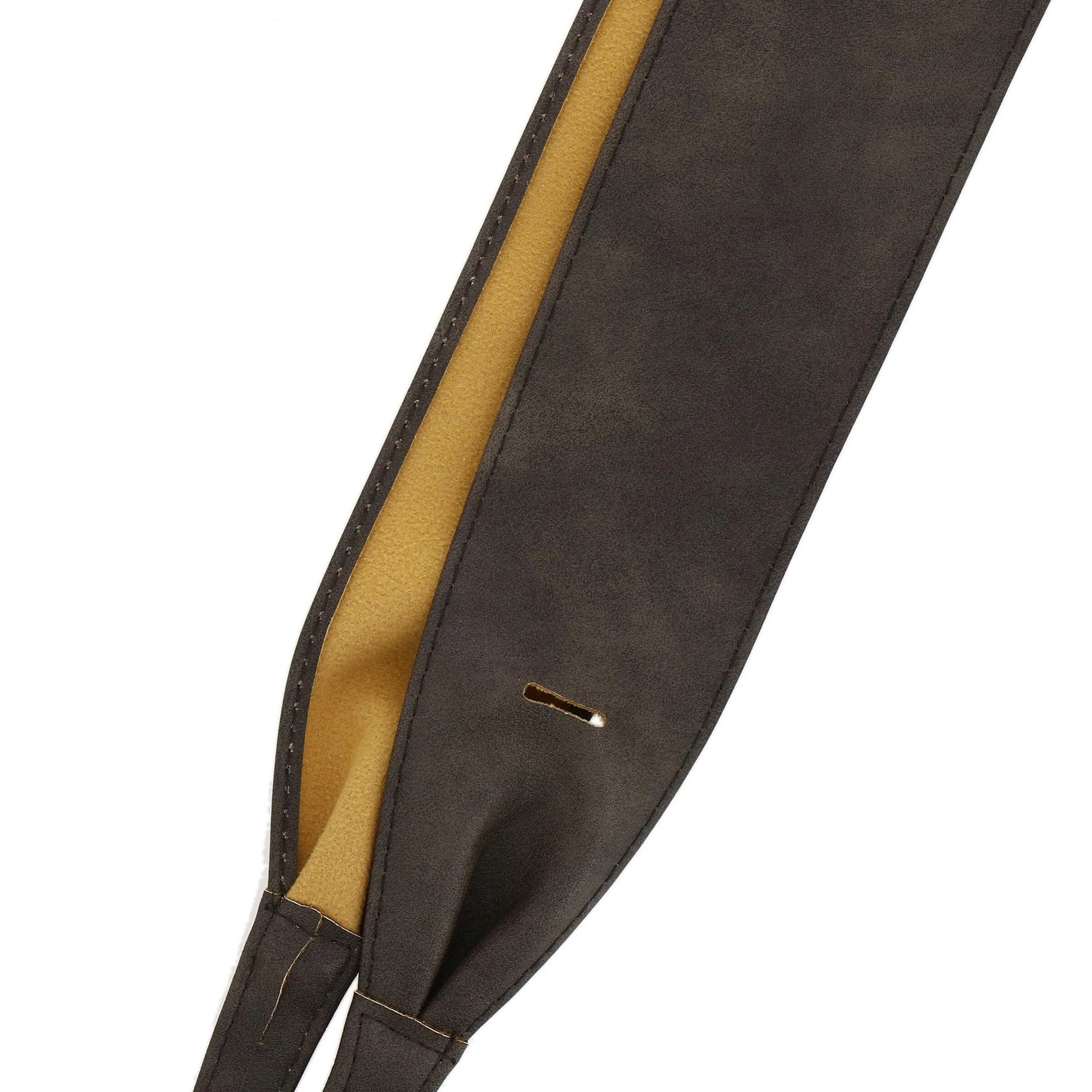FASHIONGEN Cintura Obi da donna in similpelle, Marrone, L-XL - immagine 5