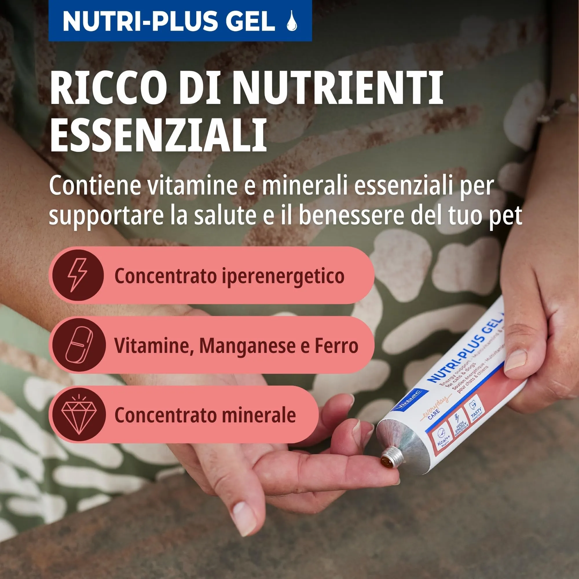 Virbac Nutri-Plus Gel Mangime Complementare per Cani e Gatti, 120 g - immagine 6