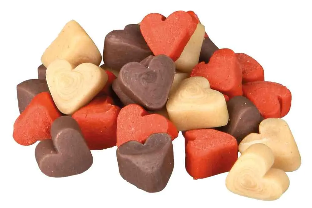 Trixie Mini Hearts Leccornie Morbide per Allenamento, 200 g - immagine 2