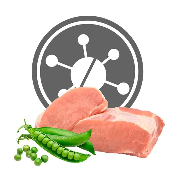 Exclusion Diet Hypo Maiale Piselli Small 7 kg - immagine 2