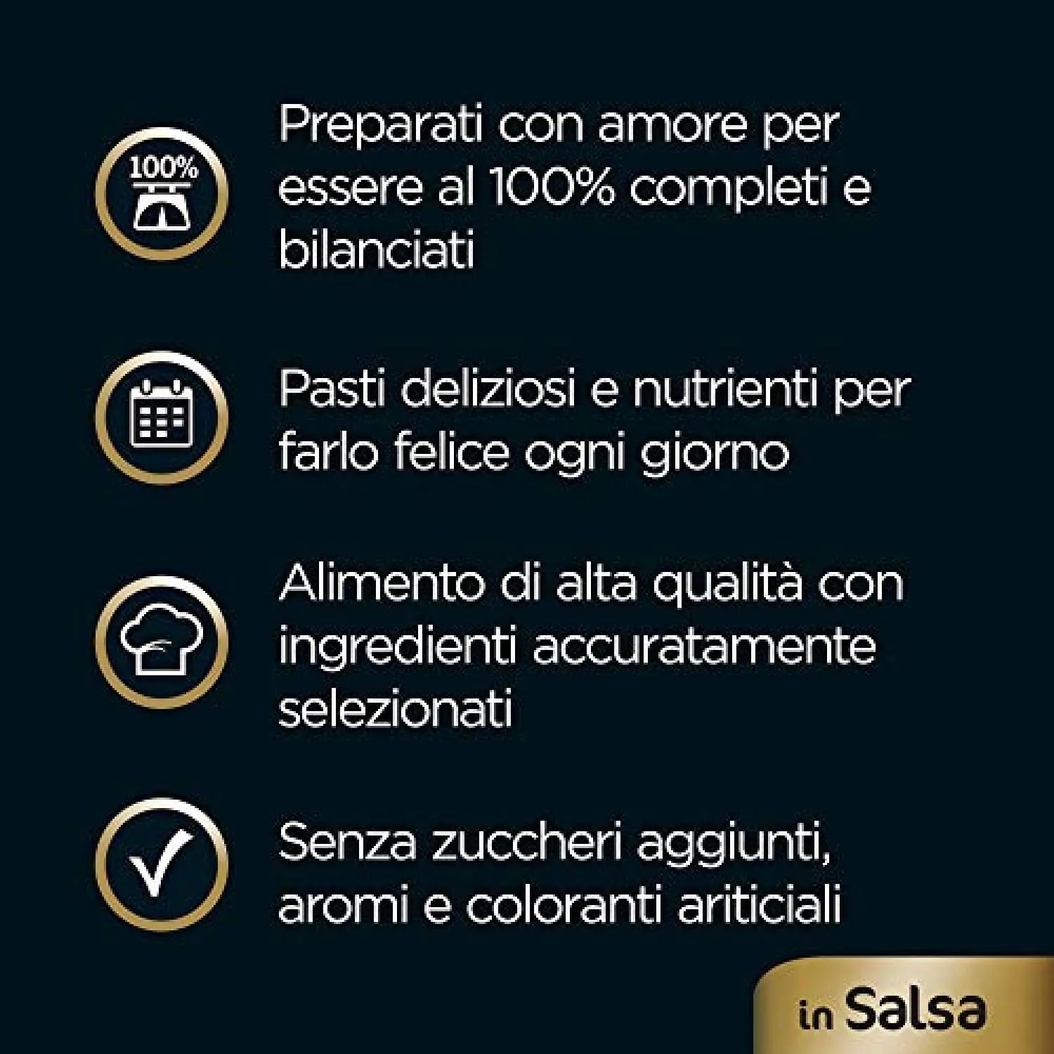Cesar Selezione in Salsa, Cibo Umido per Cani, Gusti Assortiti con Carne e Verdure, 96 Bustine da 100 g - immagine 2