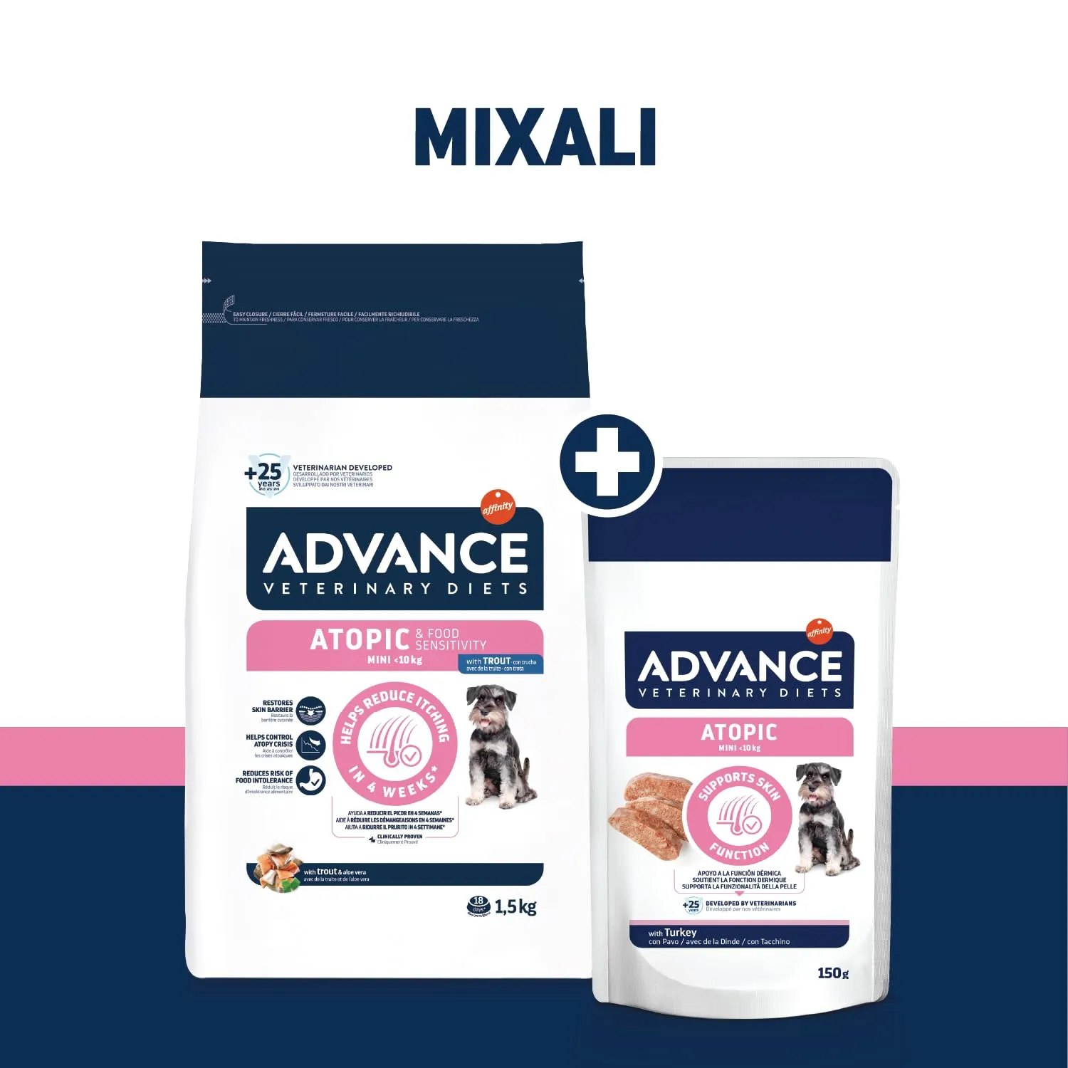 Affinity Advance Veterinary Diets Atopic Cibo Umido per Cani, 8 x 150g - immagine 8