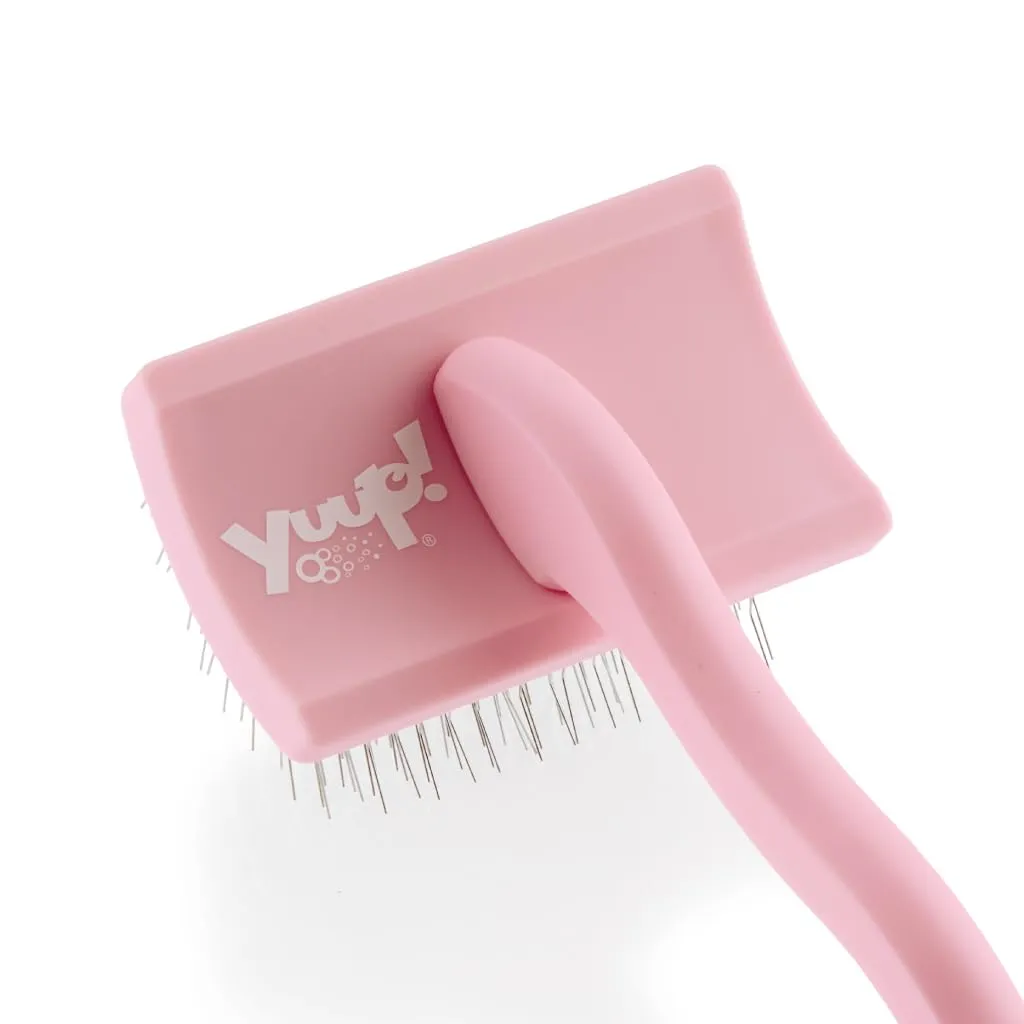 Yuup Pinkbrush Mini - Cardatore professionale per cani e gatti - immagine 5