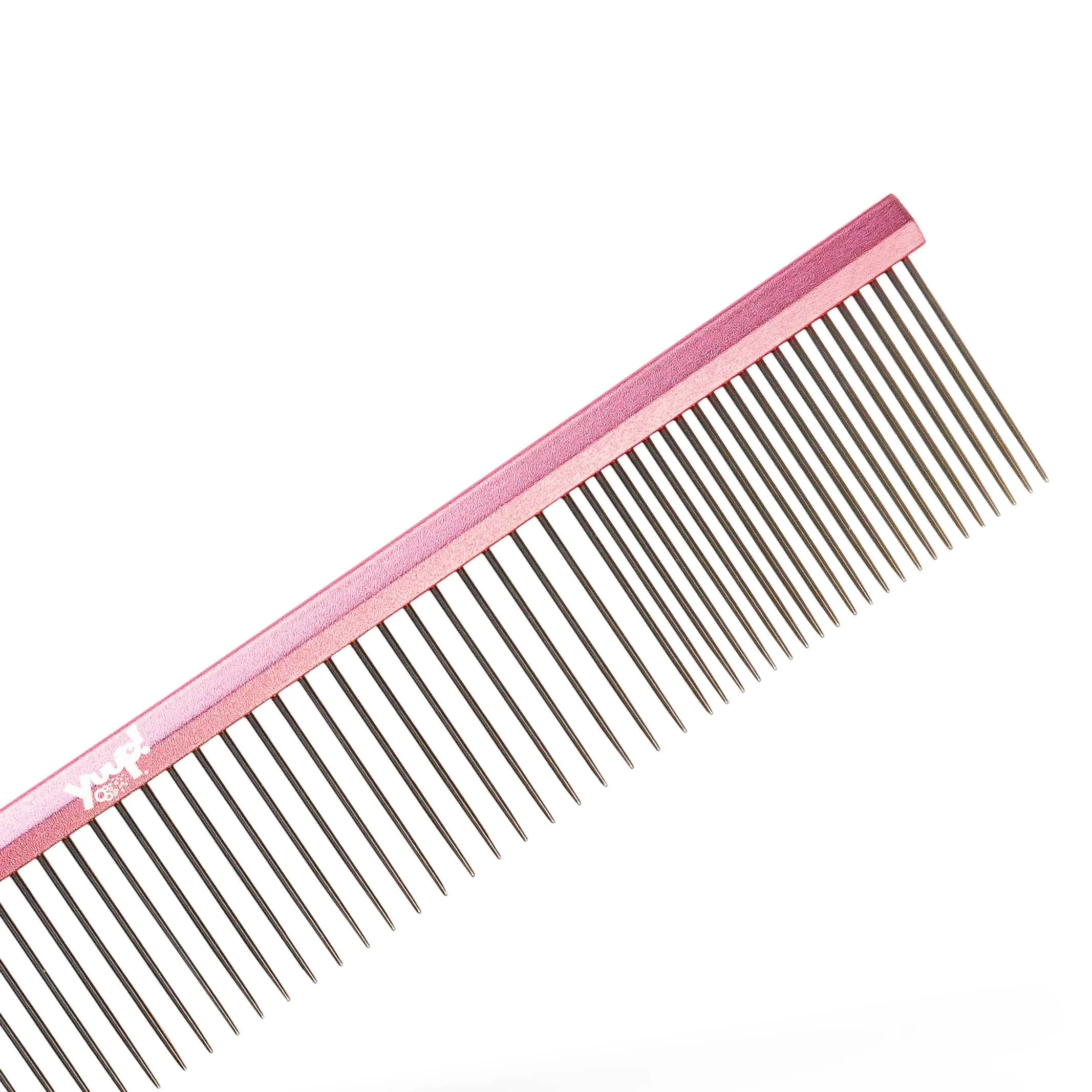 Yuup Pinkcomb Pettine professionale in acciaio inox per cani e gatti - immagine 2