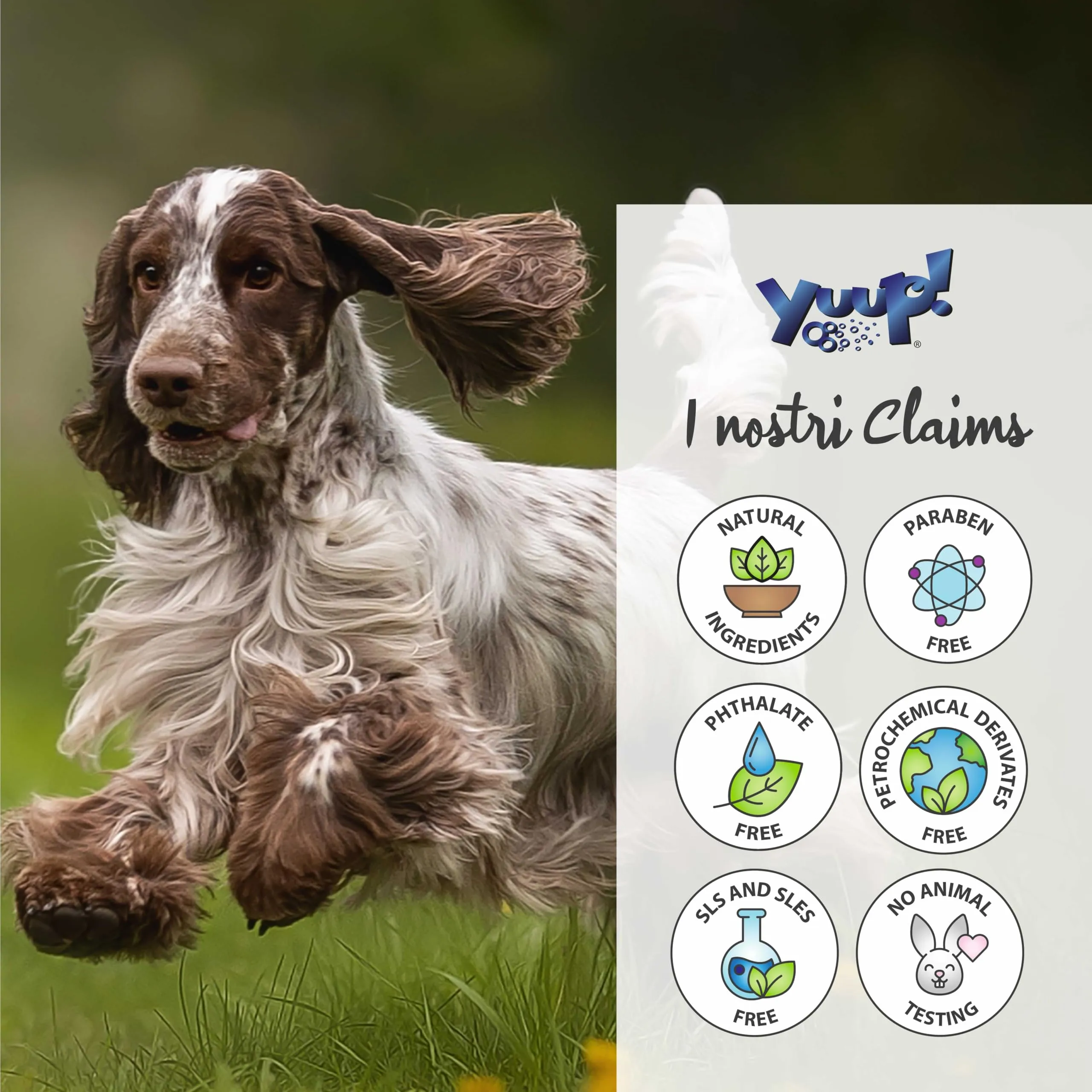 Yuup Pinkmassage Mini - Spazzola massaggiante per cani e gatti - immagine 5