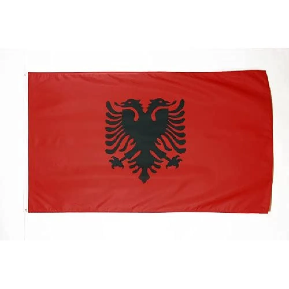 AZ FLAG Bandiera Albania 150x90 cm in Poliestere con Occhielli - immagine 4