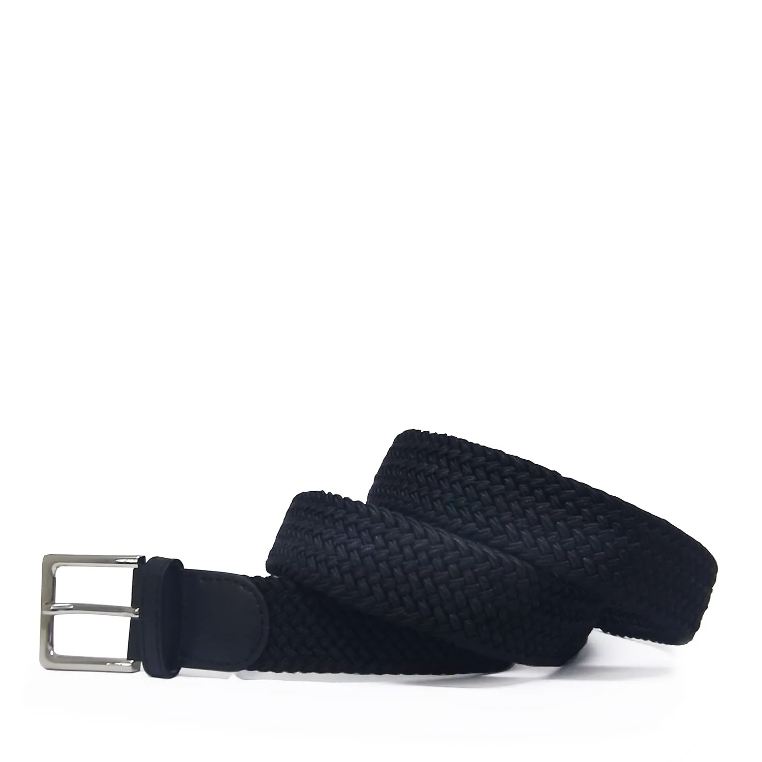 GLAMEXX24 Cintura Elastica in Tessuto Intrecciato Unisex, Regolabile, Mod.18001 - immagine 4