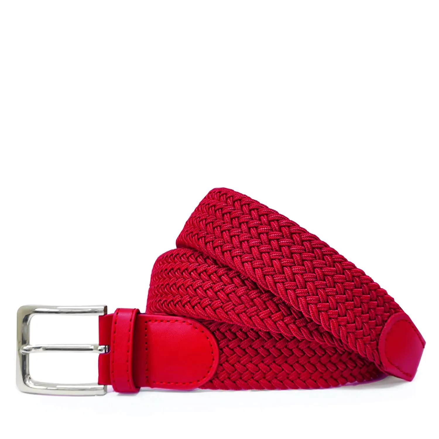 GLAMEXX24 Cintura Elastica Unisex in Tessuto Intrecciato Regolabile Mod.18041 - immagine 2