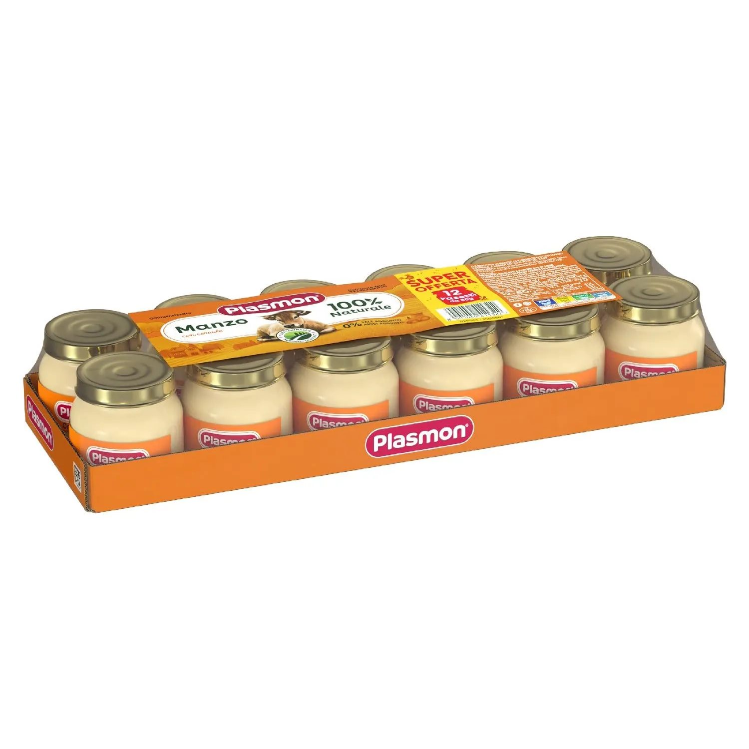 Plasmon Omogeneizzato Manzo 12x80g - immagine 1