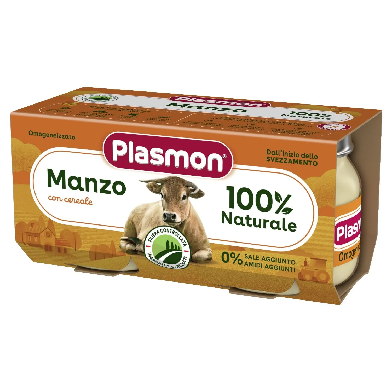 Plasmon Omogeneizzato Manzo 12x80g - immagine 2