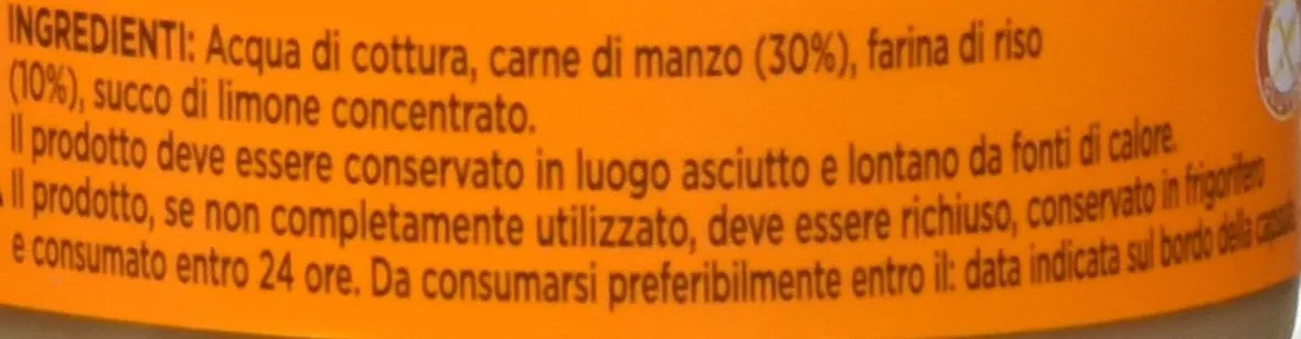 Plasmon Omogeneizzato Manzo 12x80g - immagine 13