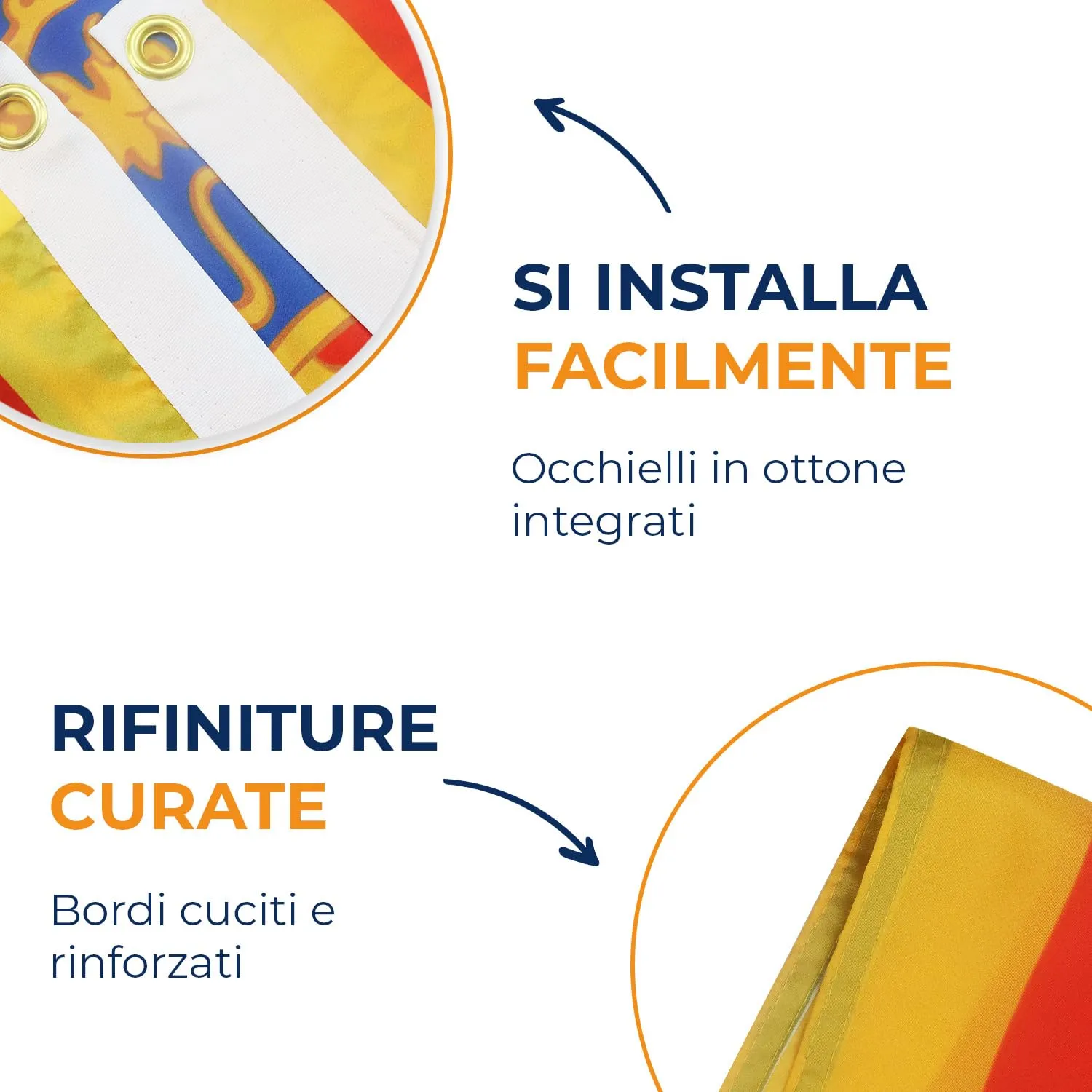 AZ FLAG Bandiera Montenegro 150x90 cm Poliestere Leggero con Occhielli - immagine 4