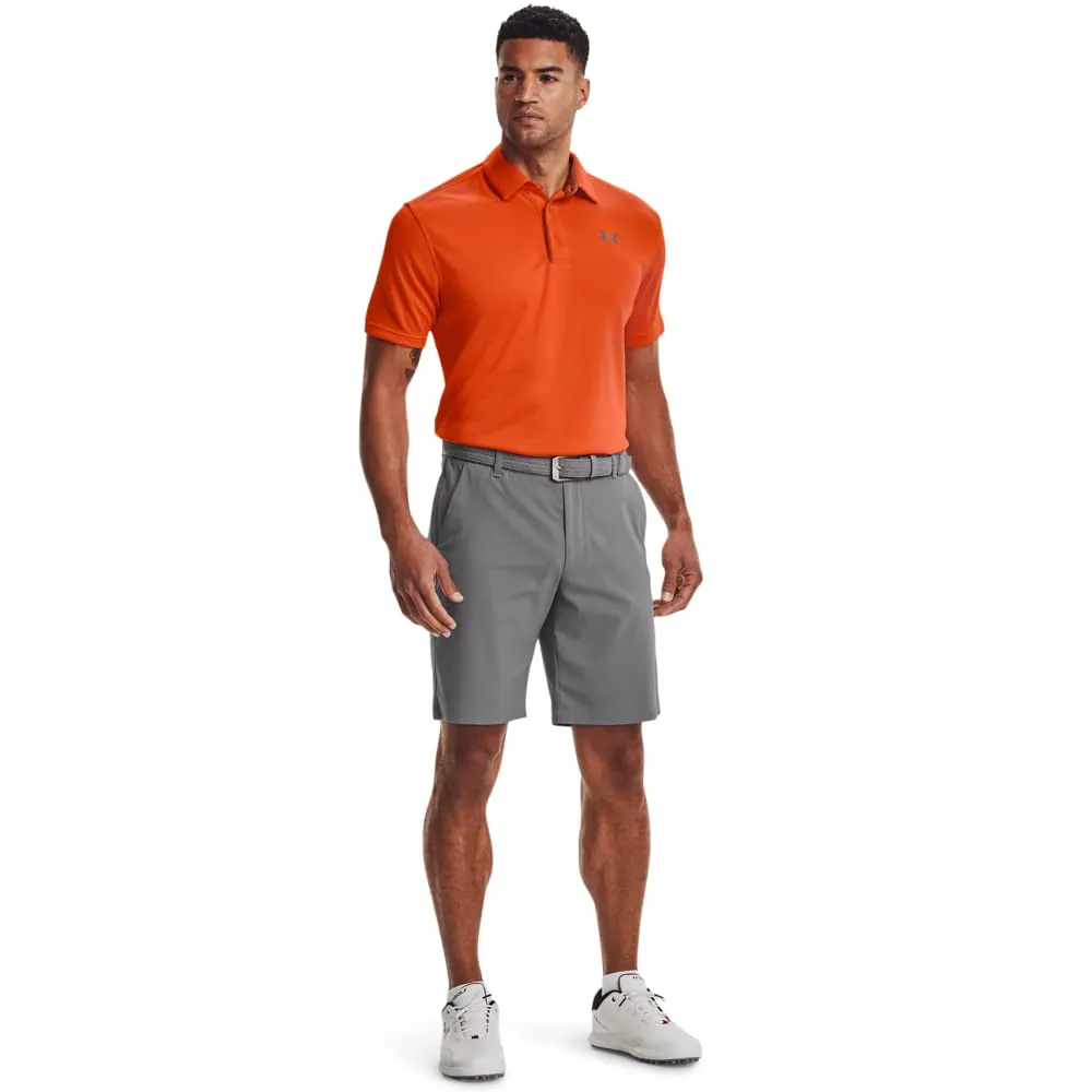 Under Armour Tech Polo Uomo, Team Orange/Graphite 800, L - immagine 3