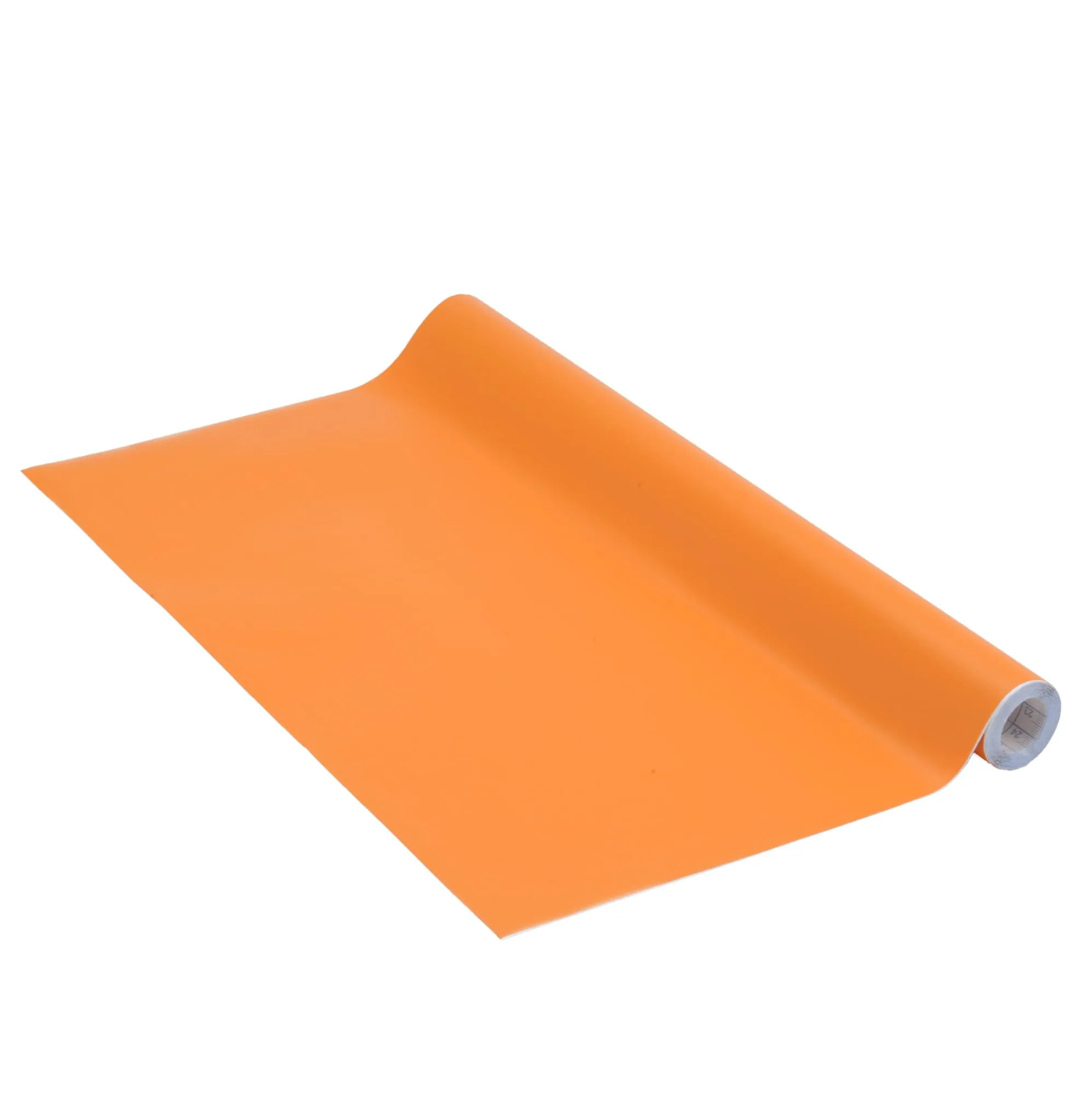Venilia Pellicola Adesiva, Arancione Albicocca, 45cm x 2m, 160μ, PVC senza ftalati - immagine 1