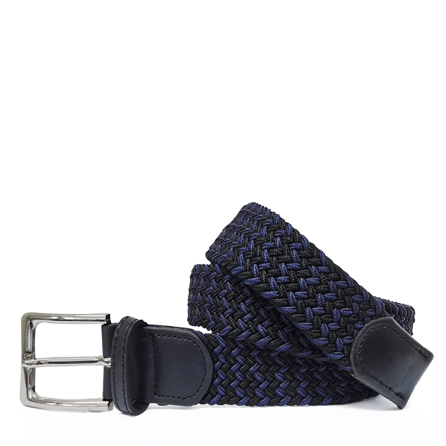 GLAMEXX24 Cintura Elastica Unisex in Tessuto Intrecciato Regolabile Mod.18051 - immagine 2