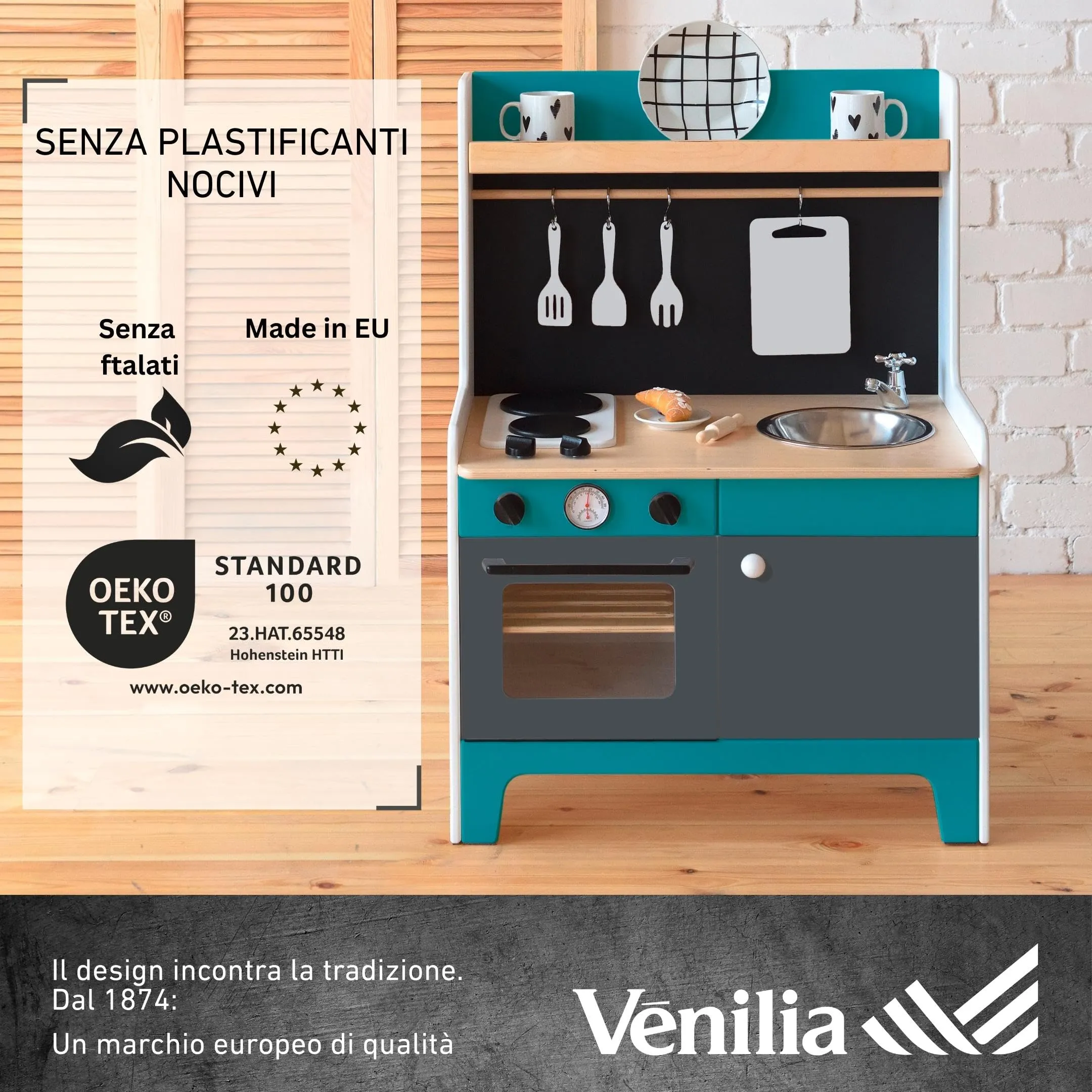 Venilia Pellicola Adesiva, Antracite Grigio Scuro, 67,5cm x 2m, Spessore 160μ, PVC senza ftalati - immagine 5