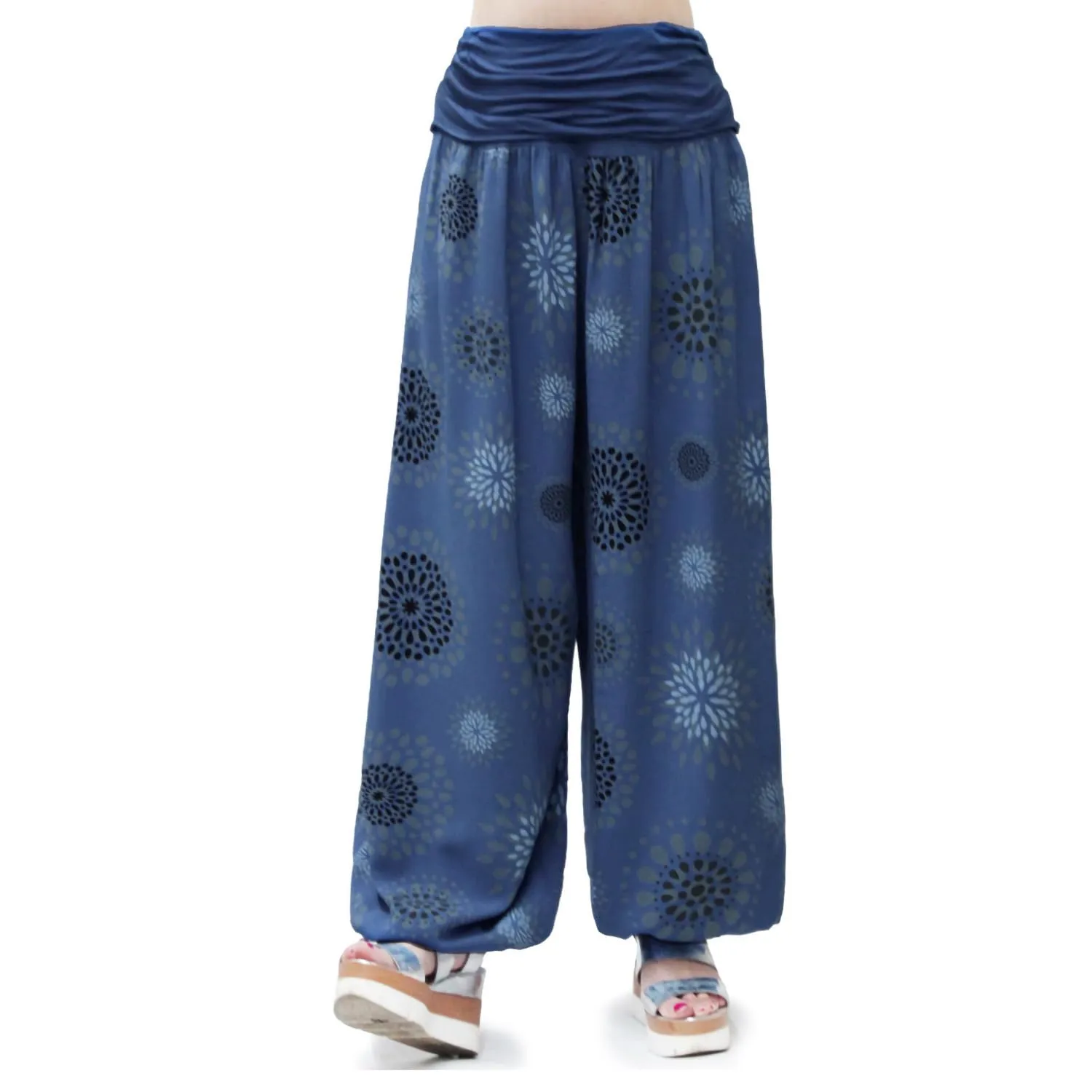 GLAMEXX24 Pantaloni Harem Donna, Pantaloni Yoga Casual con Tasche, Leggeri per Jogging, Danza e Pilates - immagine 1