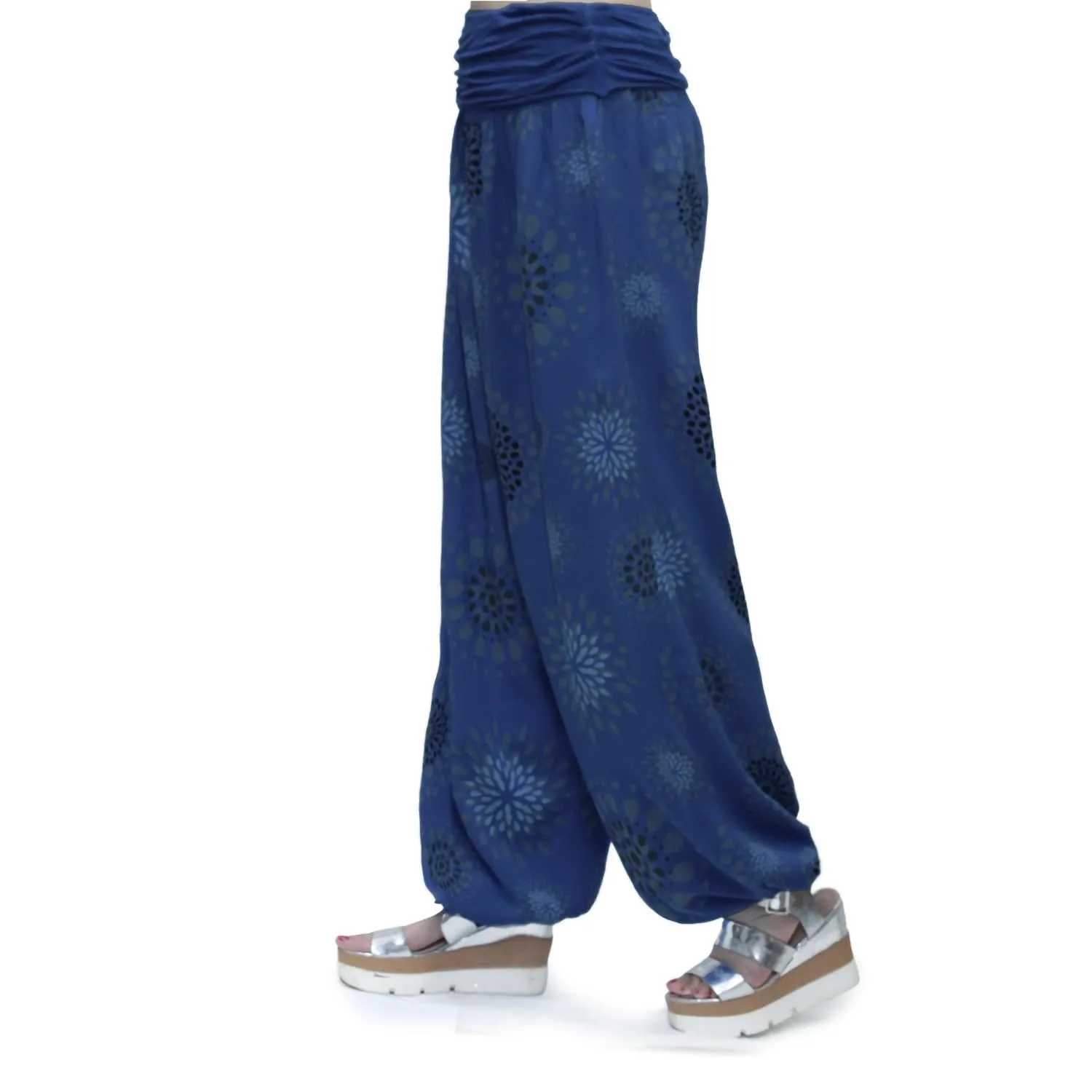 GLAMEXX24 Pantaloni Harem Donna, Pantaloni Yoga Casual con Tasche, Leggeri per Jogging, Danza e Pilates - immagine 2