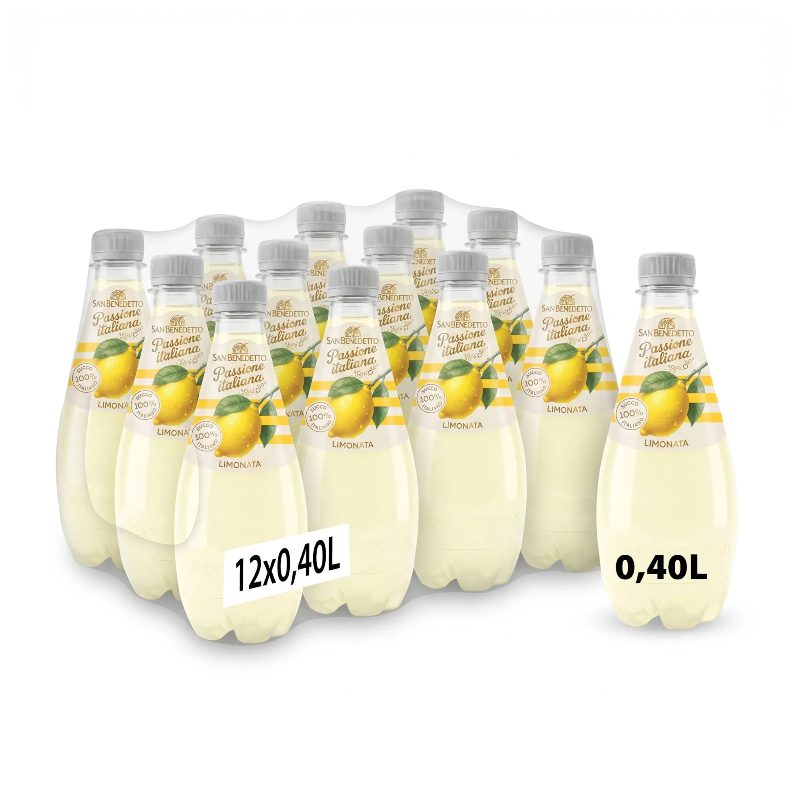 San Benedetto Passione Italiana Limone, 12x400 ml - immagine 1