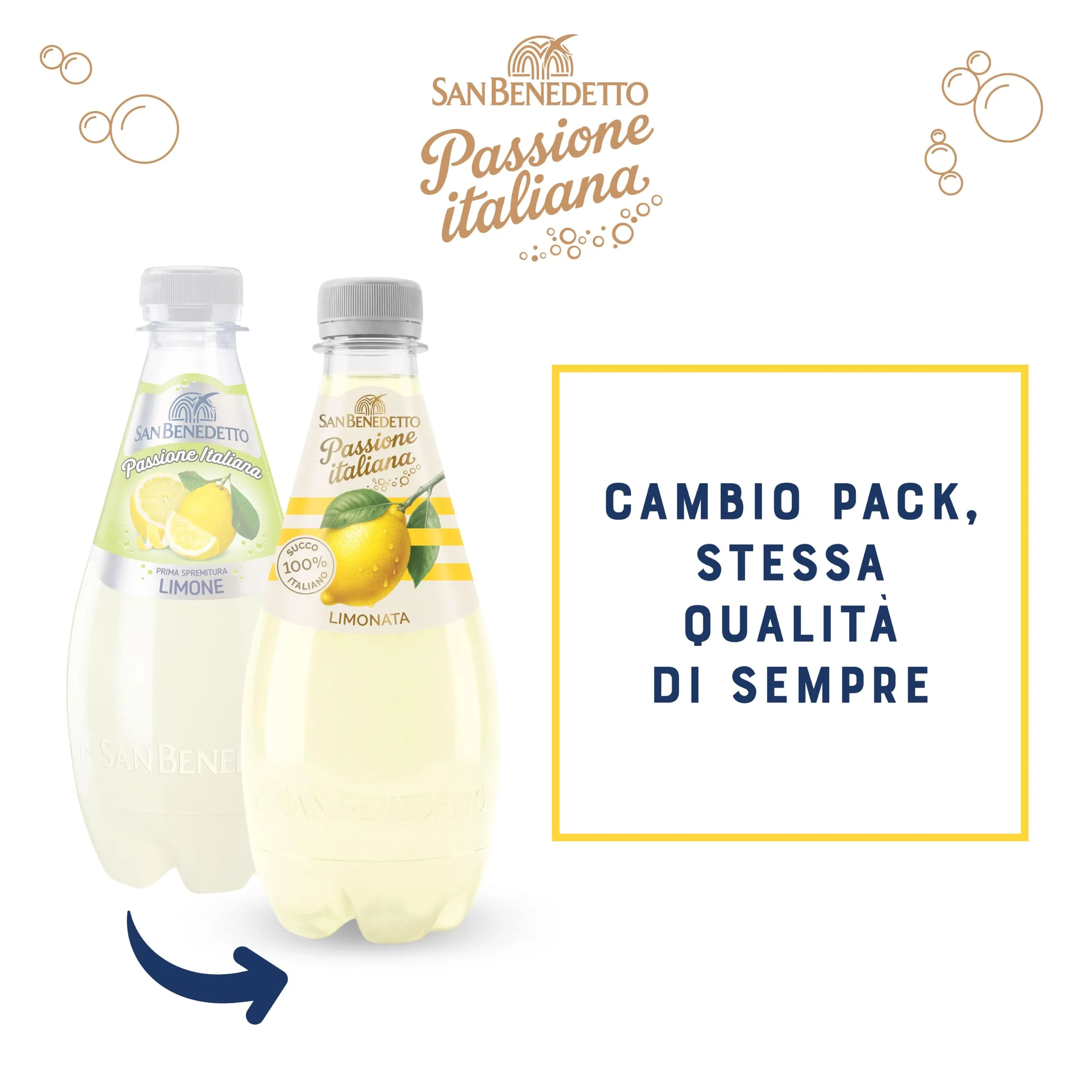 San Benedetto Passione Italiana Limone, 12x400 ml - immagine 2